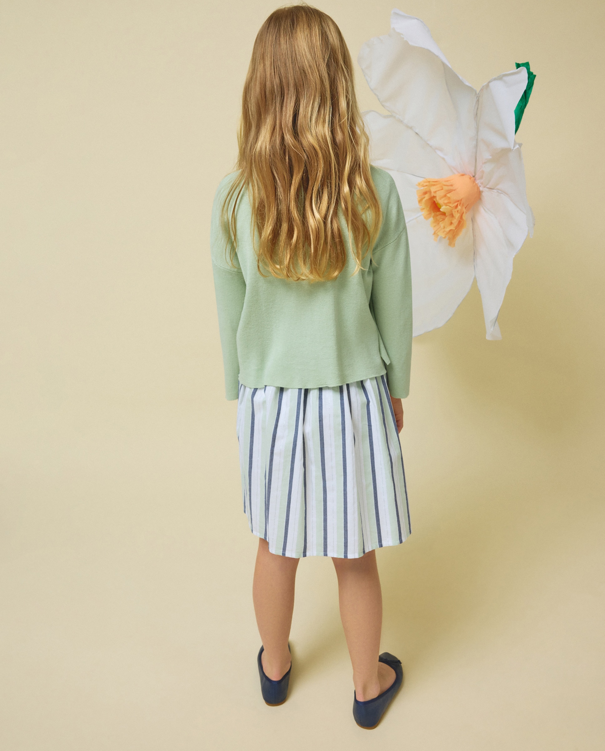 Casaco de Tricot Básico Kids El Corte Inglés 510 Verde Claro-3