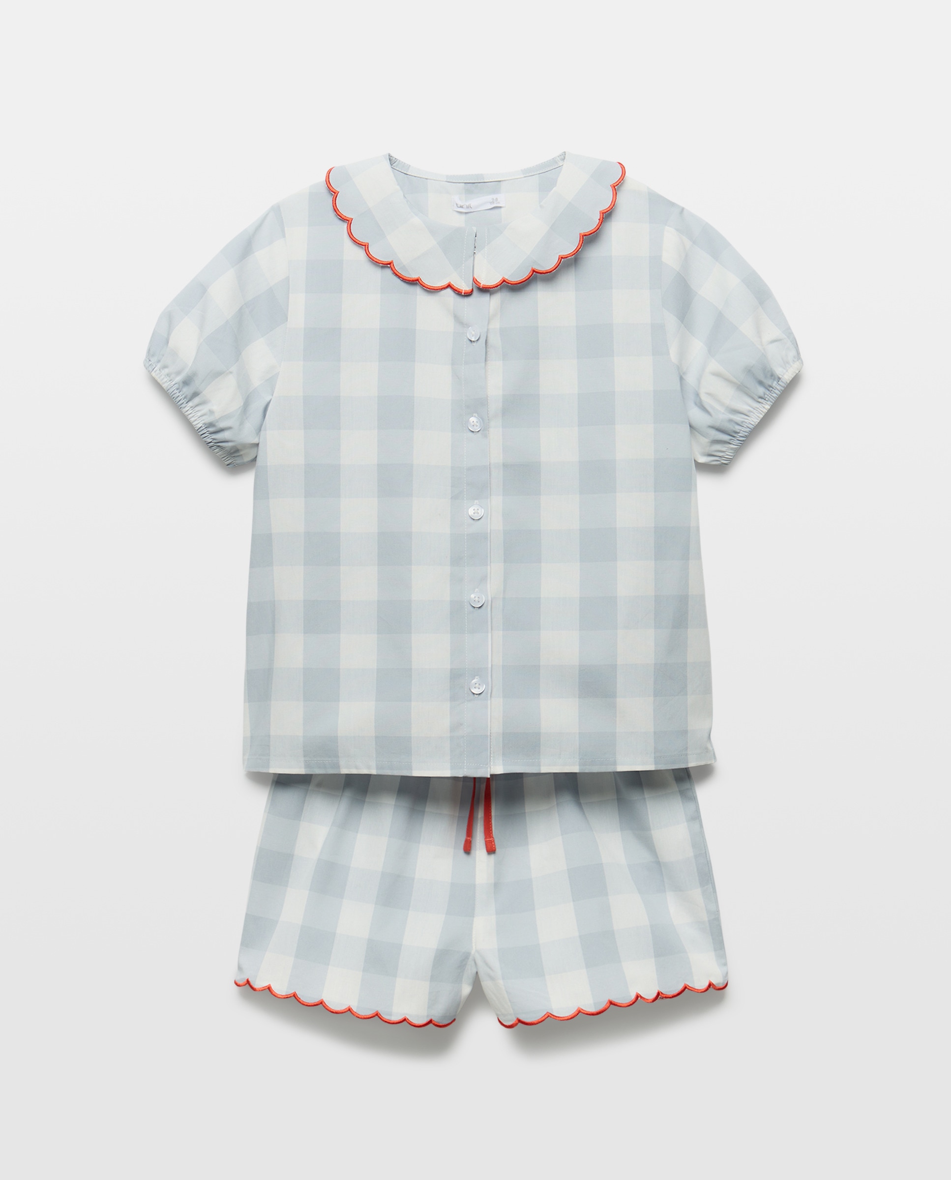 Imagen 0 de Pijama de niña de popelin corto