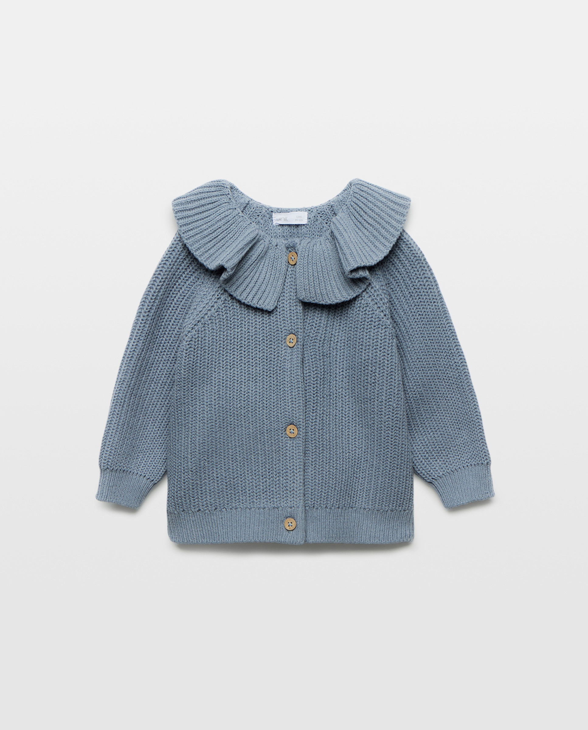Imagen 0 de Chaqueta bebé niña cuello volante
