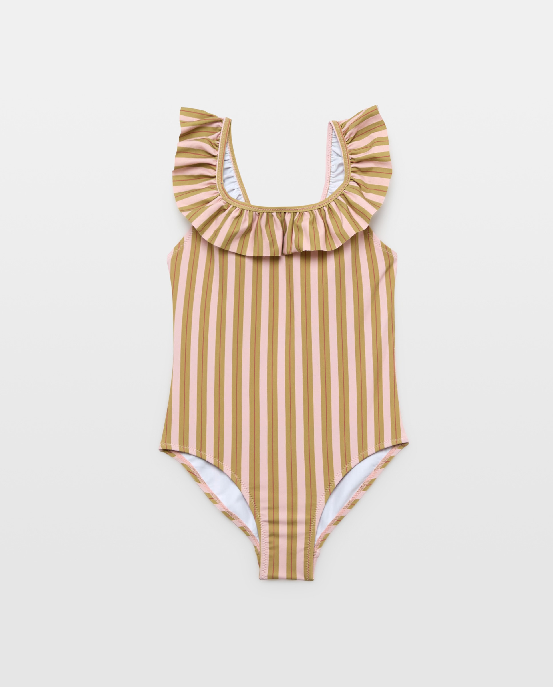 Imagen 0 de Bañador niña volante y rayas