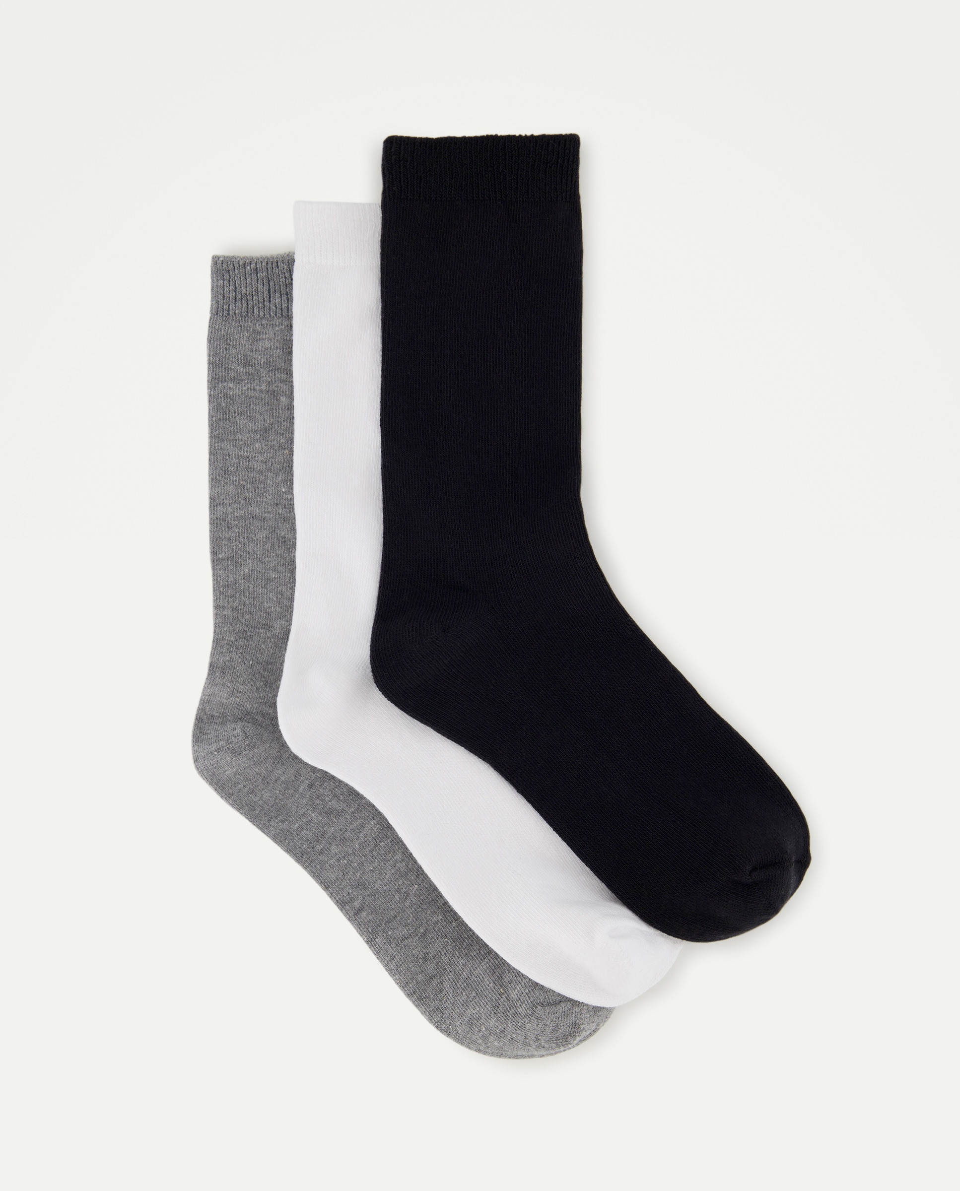 Imagem 0 de Pack de 3 Pares de Meias Lisas