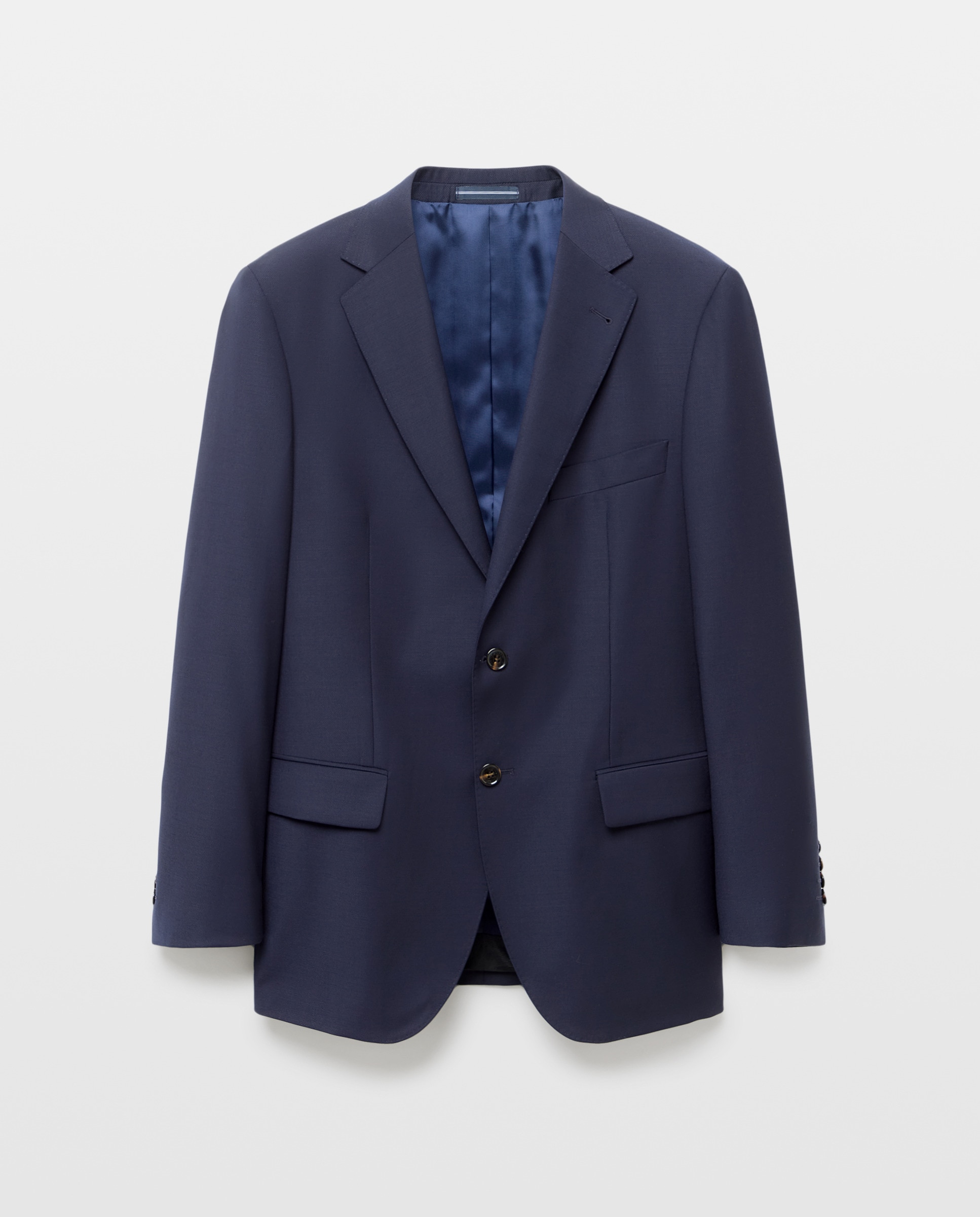 Blazer de homem Azul-4