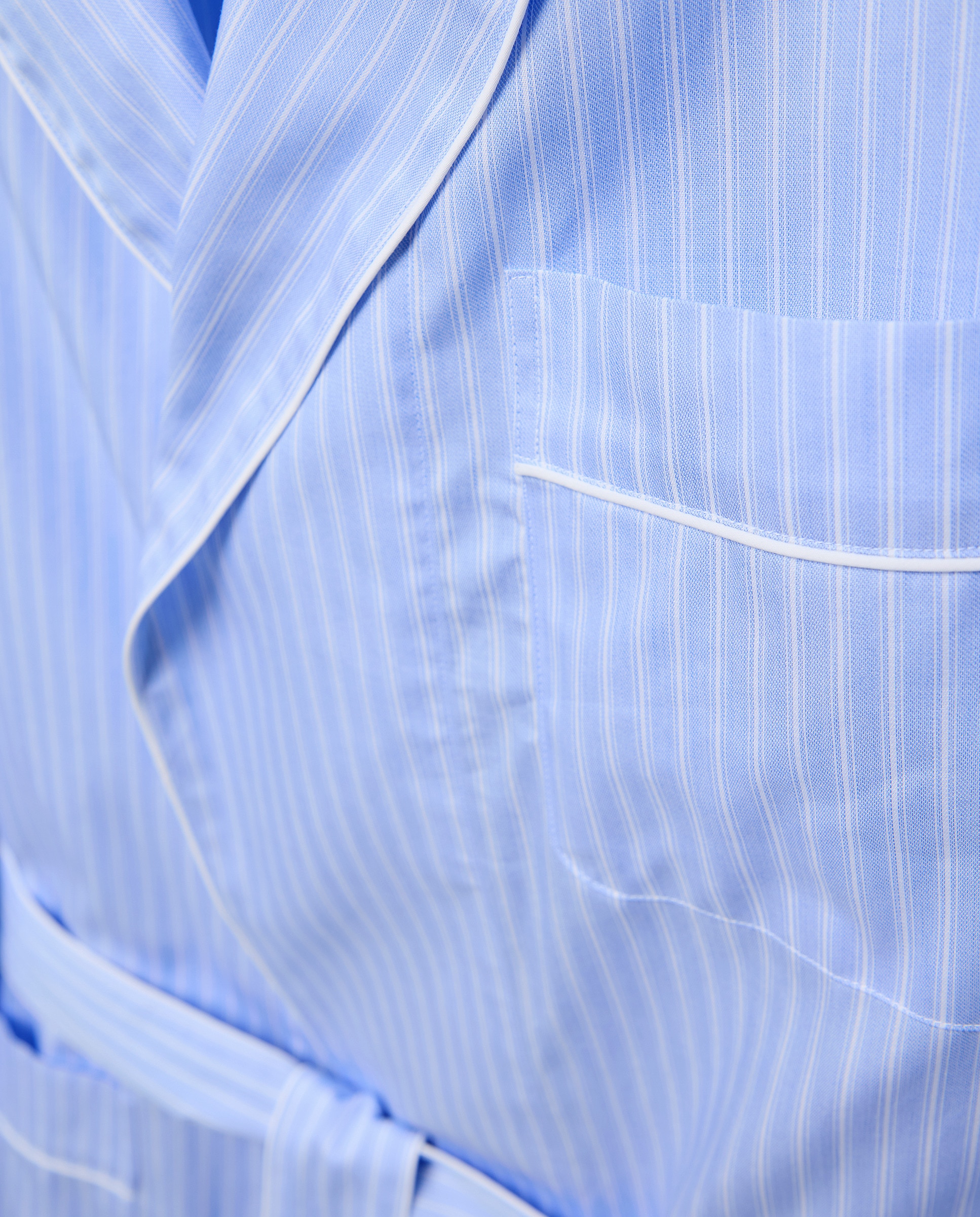 Robe de Popelina às Riscas 400 Azul-4