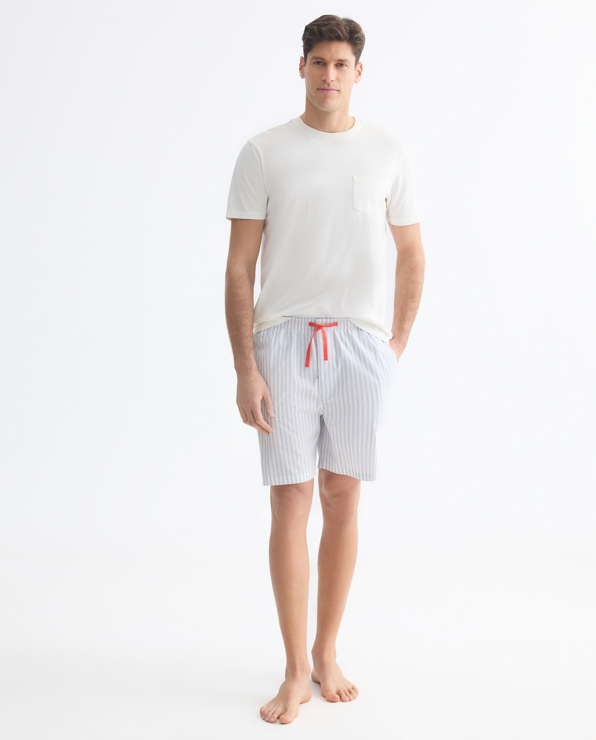 Imagen 0 de Pijama hombre algodón combinado corto