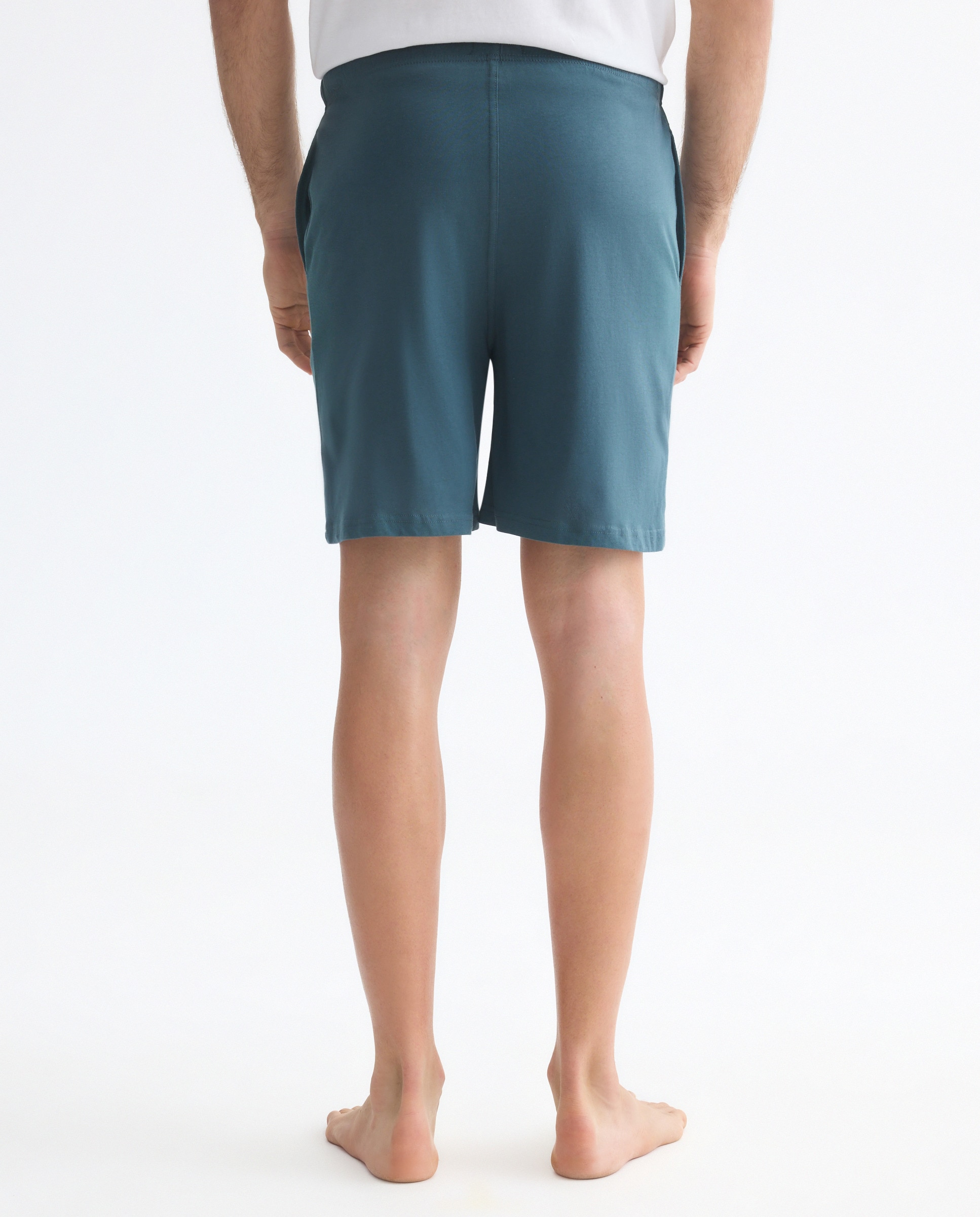 Pantalon corto punto algodón con bolsillos 830 Antracita-3