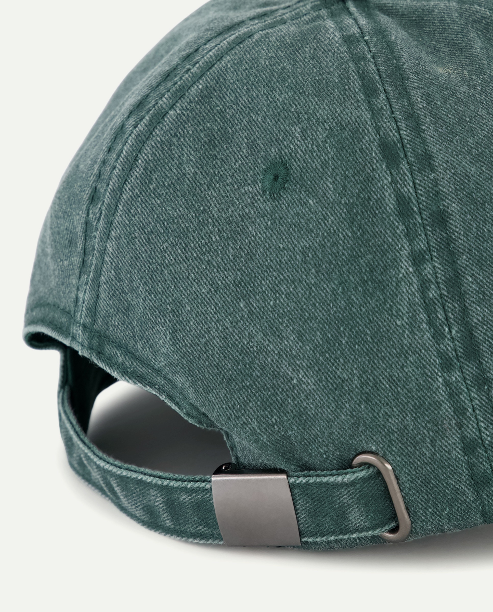 Gorra hombre algodón lavada 500 VERDE-2