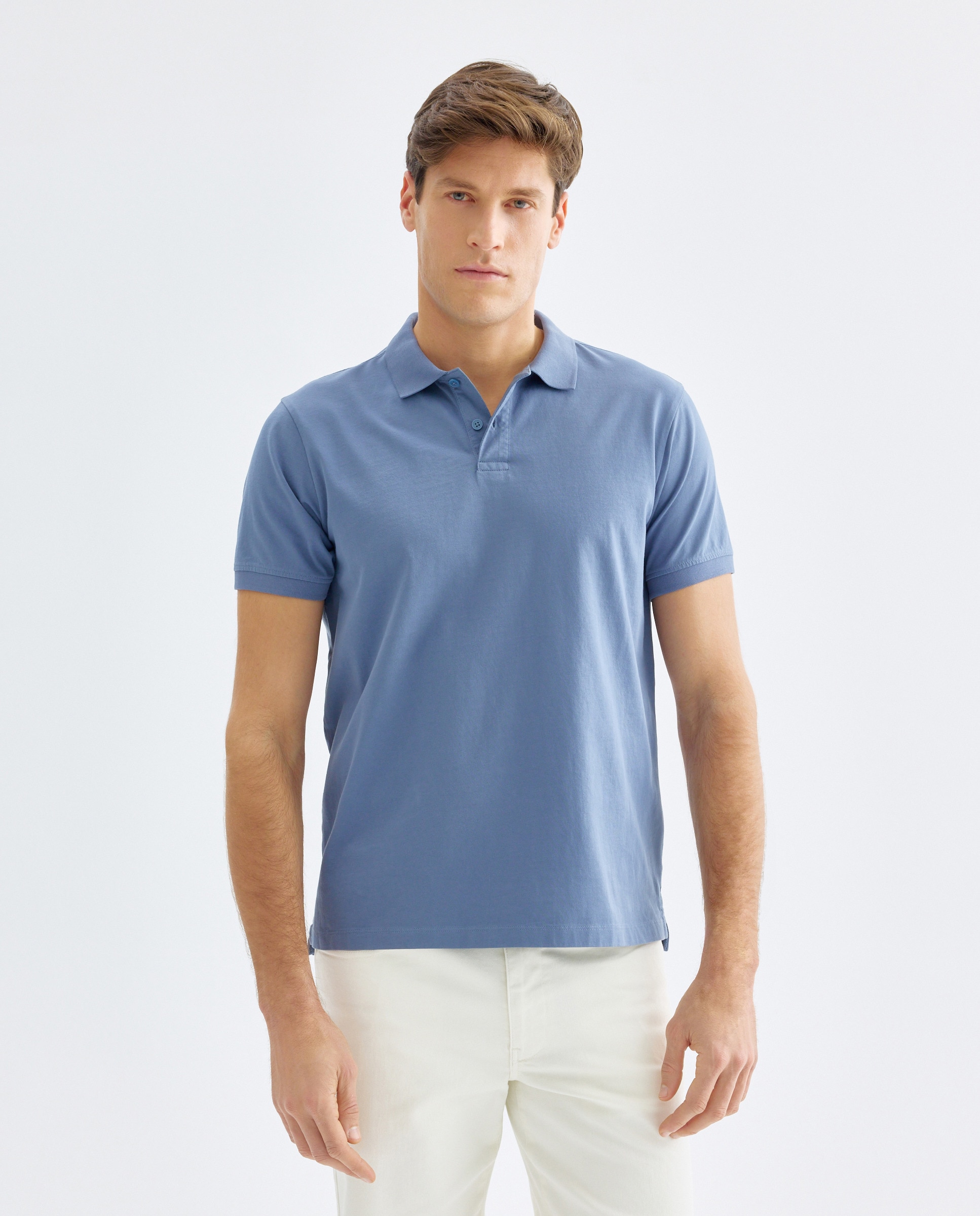 Imagen 0 de Polo manga corta jersey lavado
