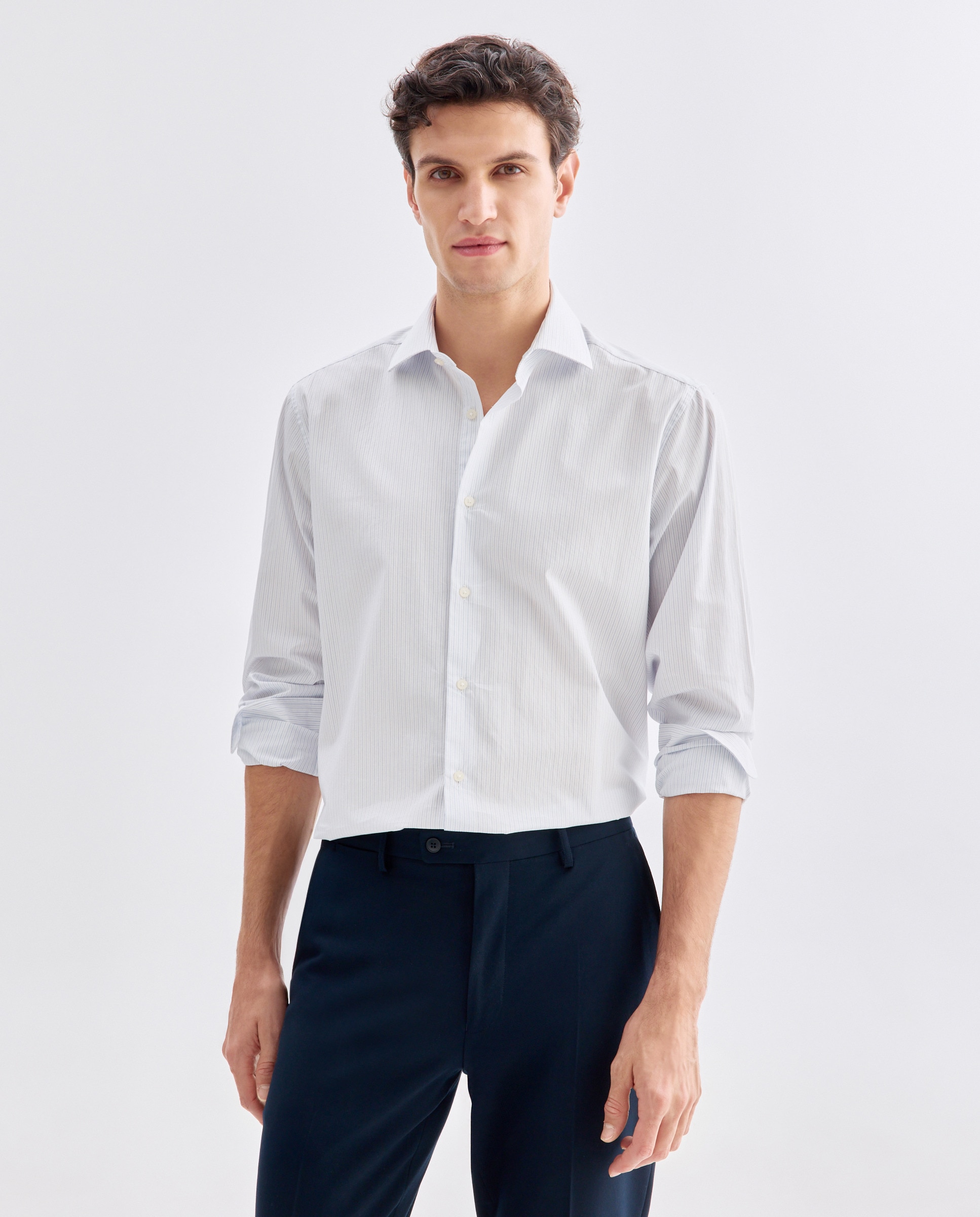 Imagen 0 de Camisa vestir hombre rayas regular fit