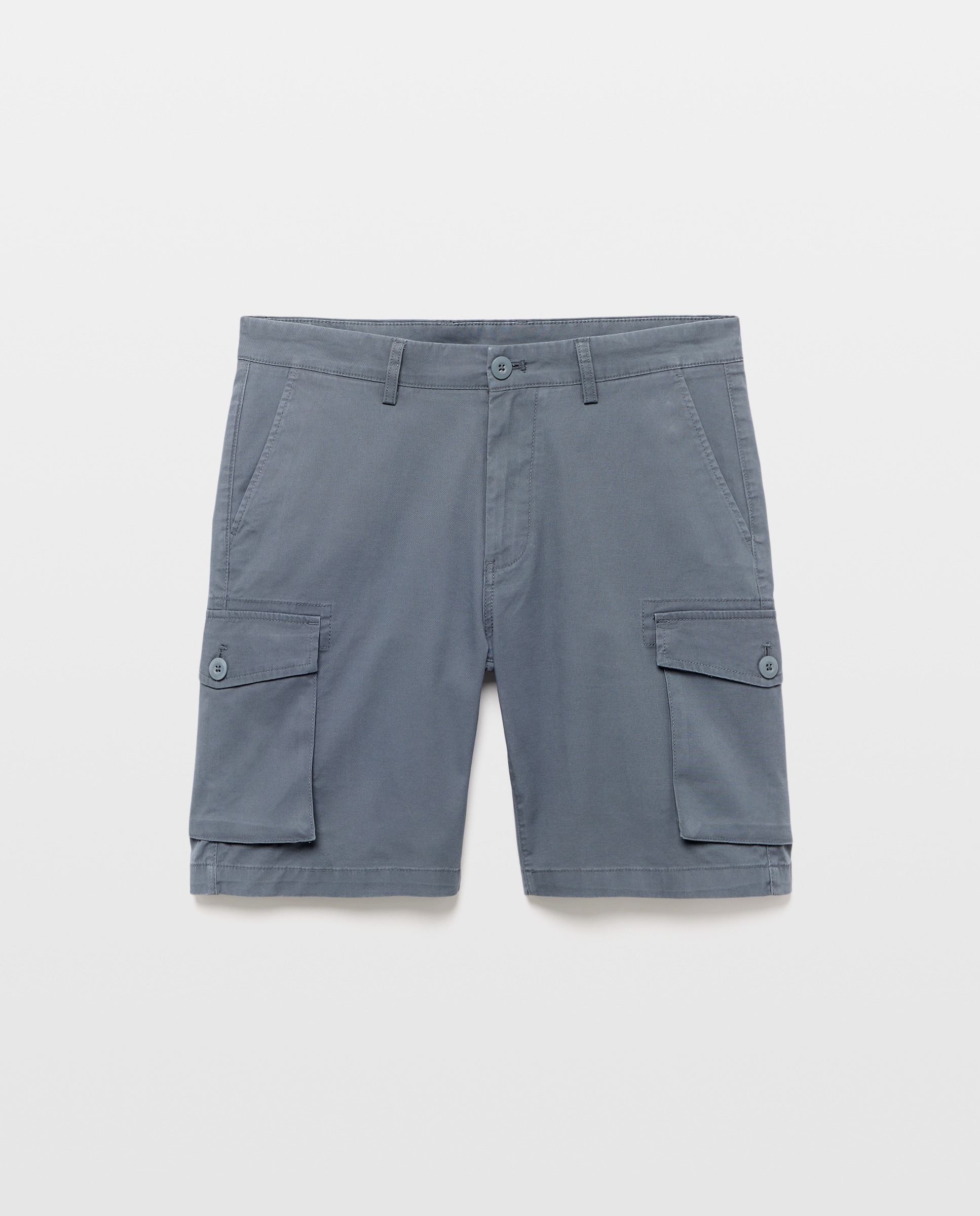 Bermuda hombre cargo 430 Azul oscuro-4