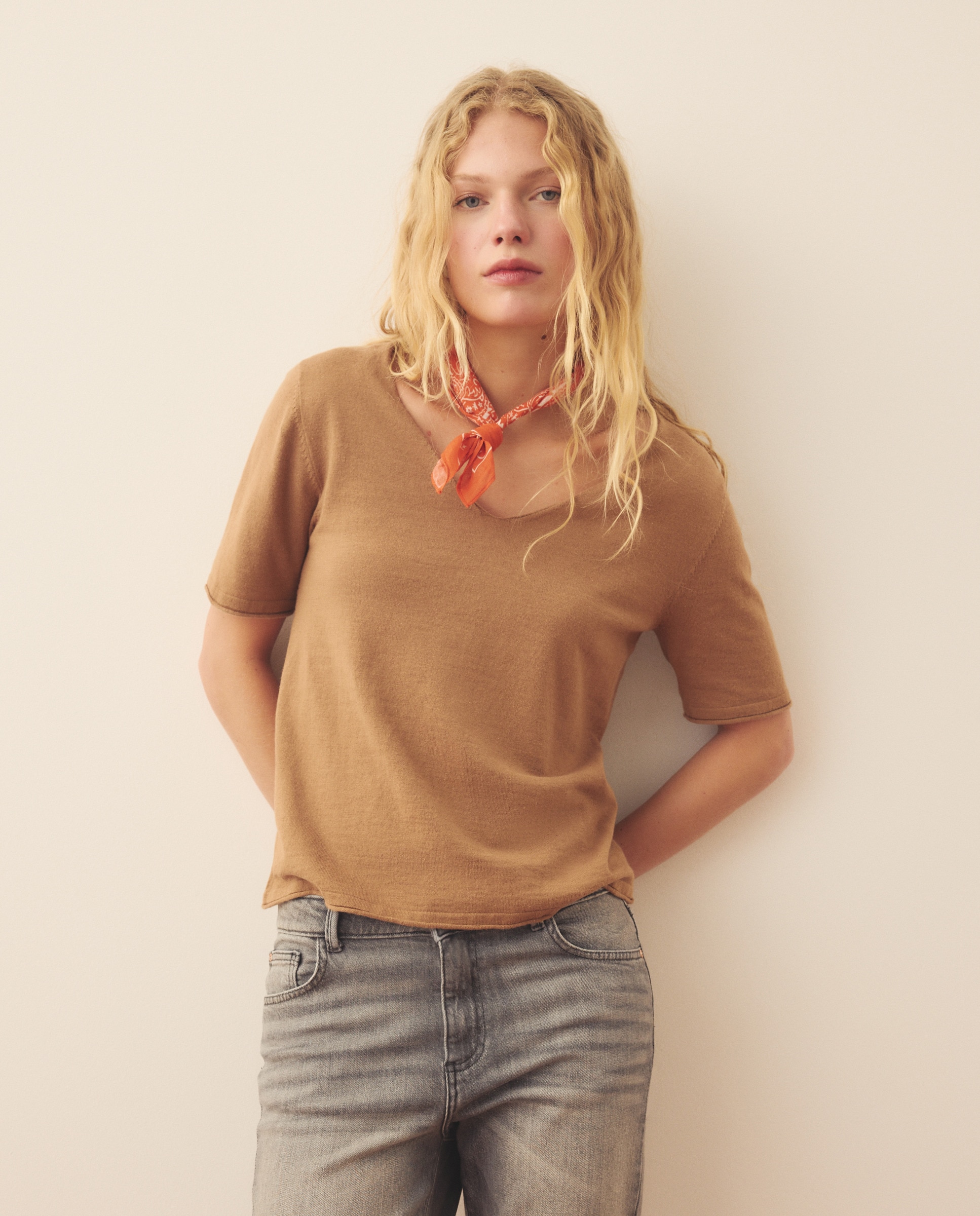 T-shirt de Tricot Torrado-2