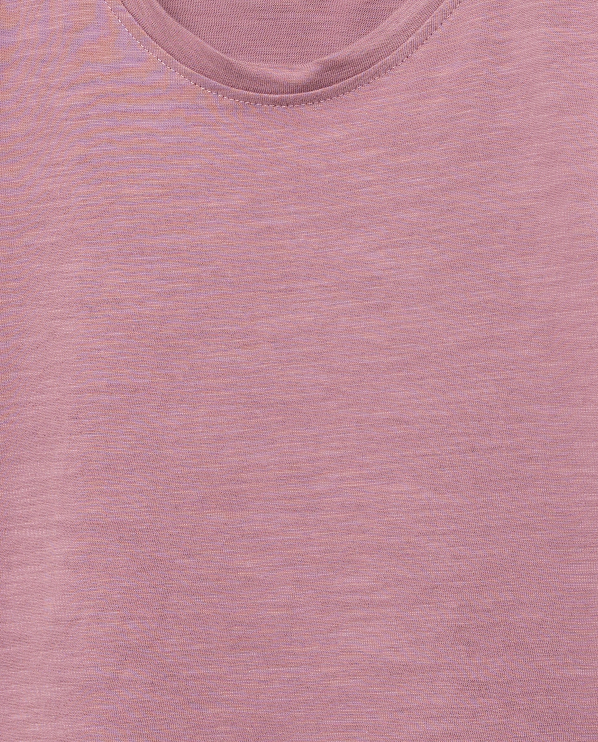 Camiseta básica sin mangas de mujer cuello caja Morado-5