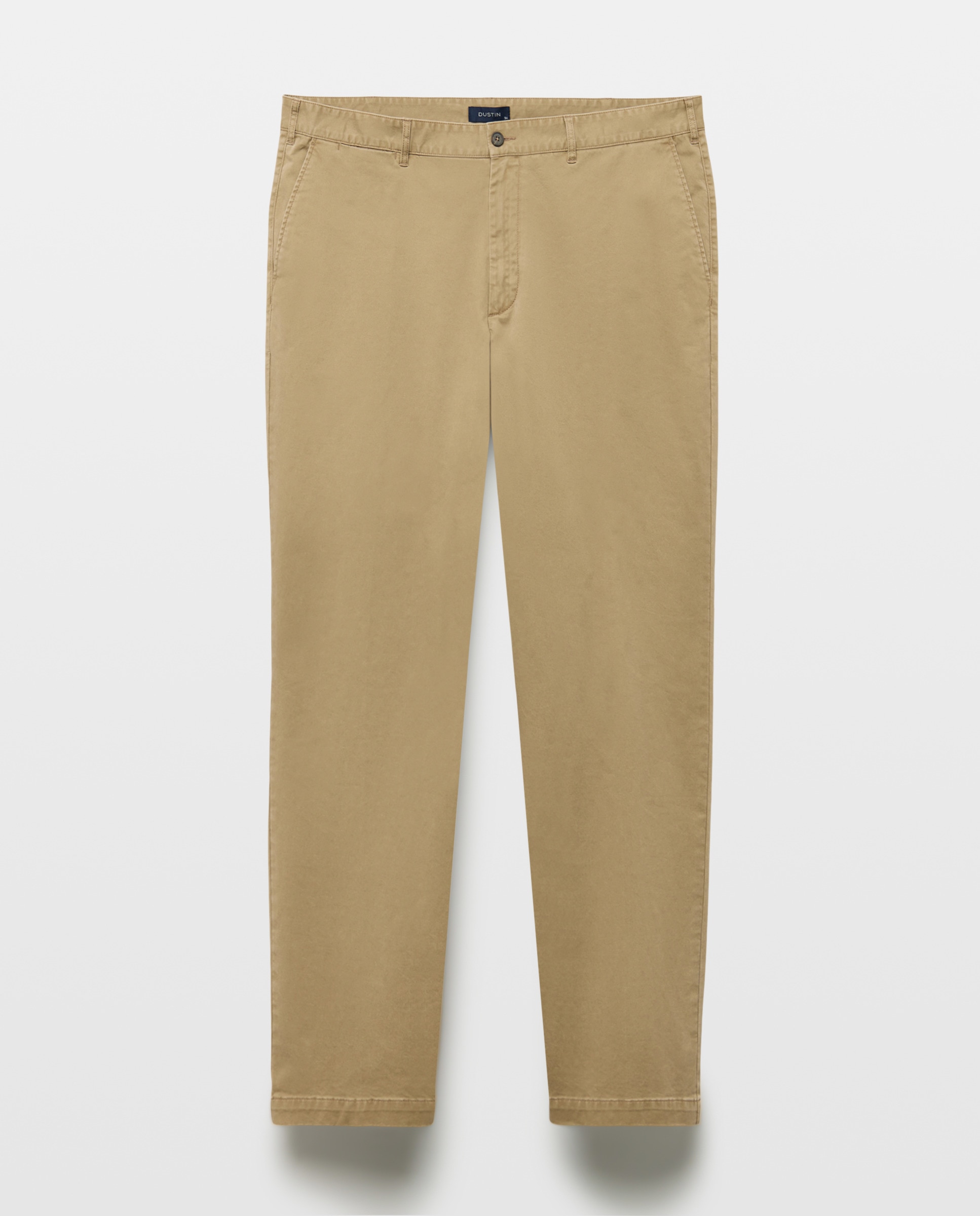 Calças Desportivas Básicas Slim Camel-4