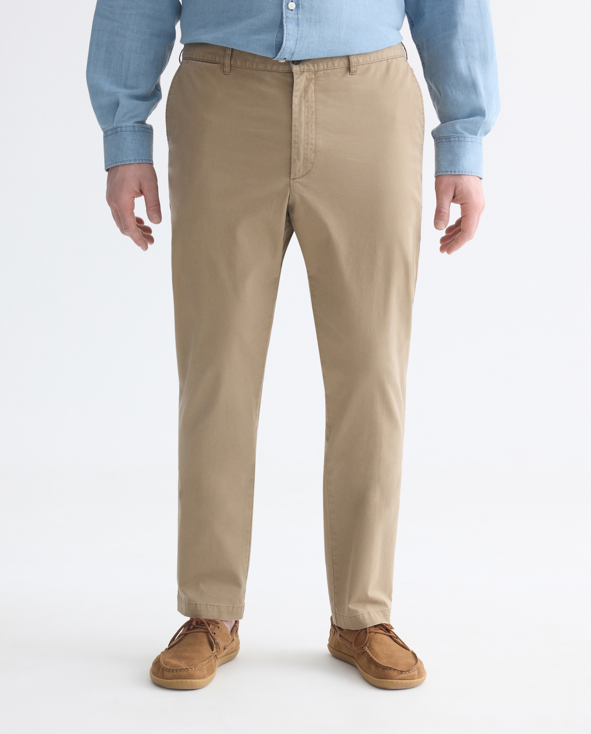 Calças Desportivas Básicas Slim Camel-2