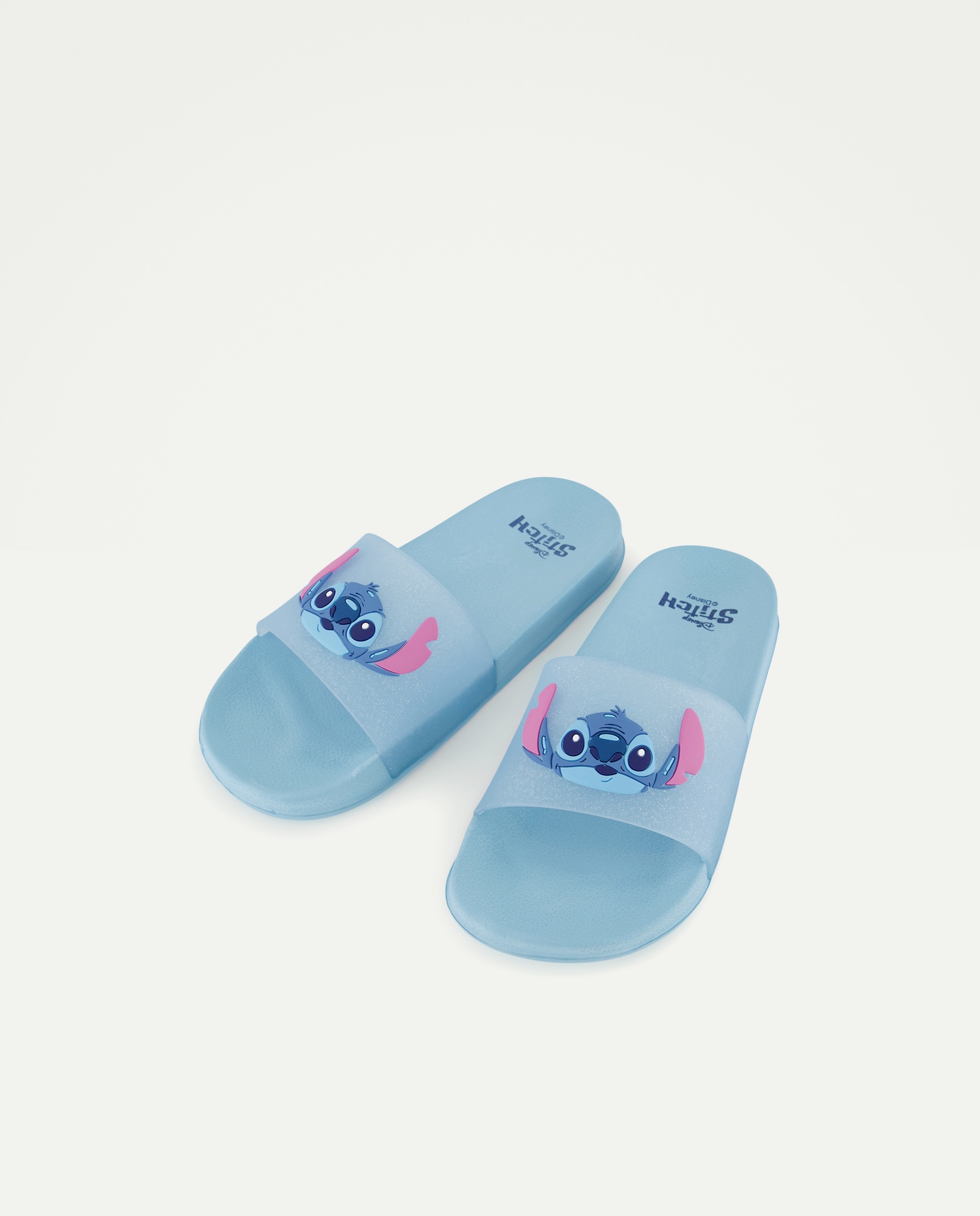 Chinelos de Pala Stitch Rosa-2