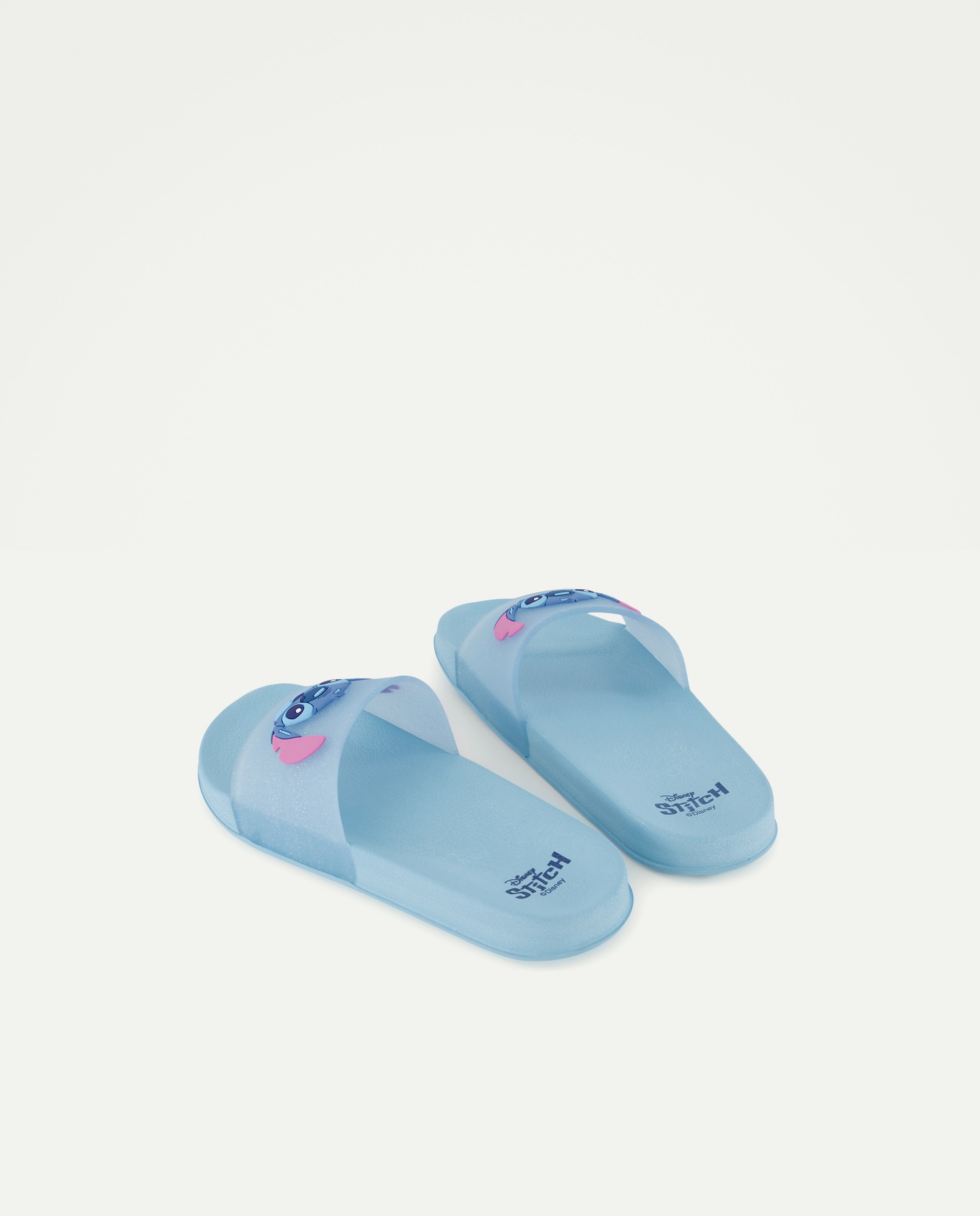 Chinelos de Pala Stitch Rosa-3