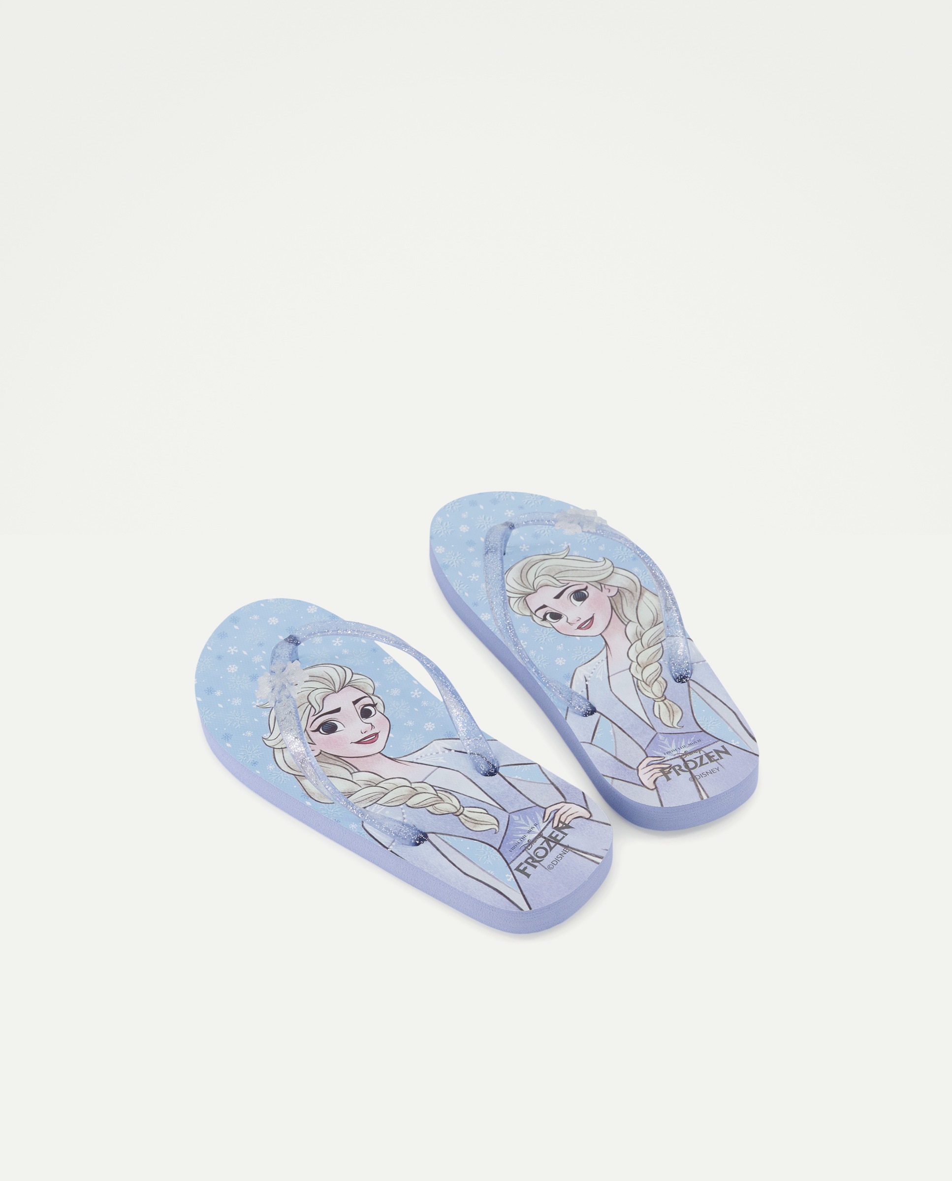 Chinelos Flip Flop Frozen Azul-3