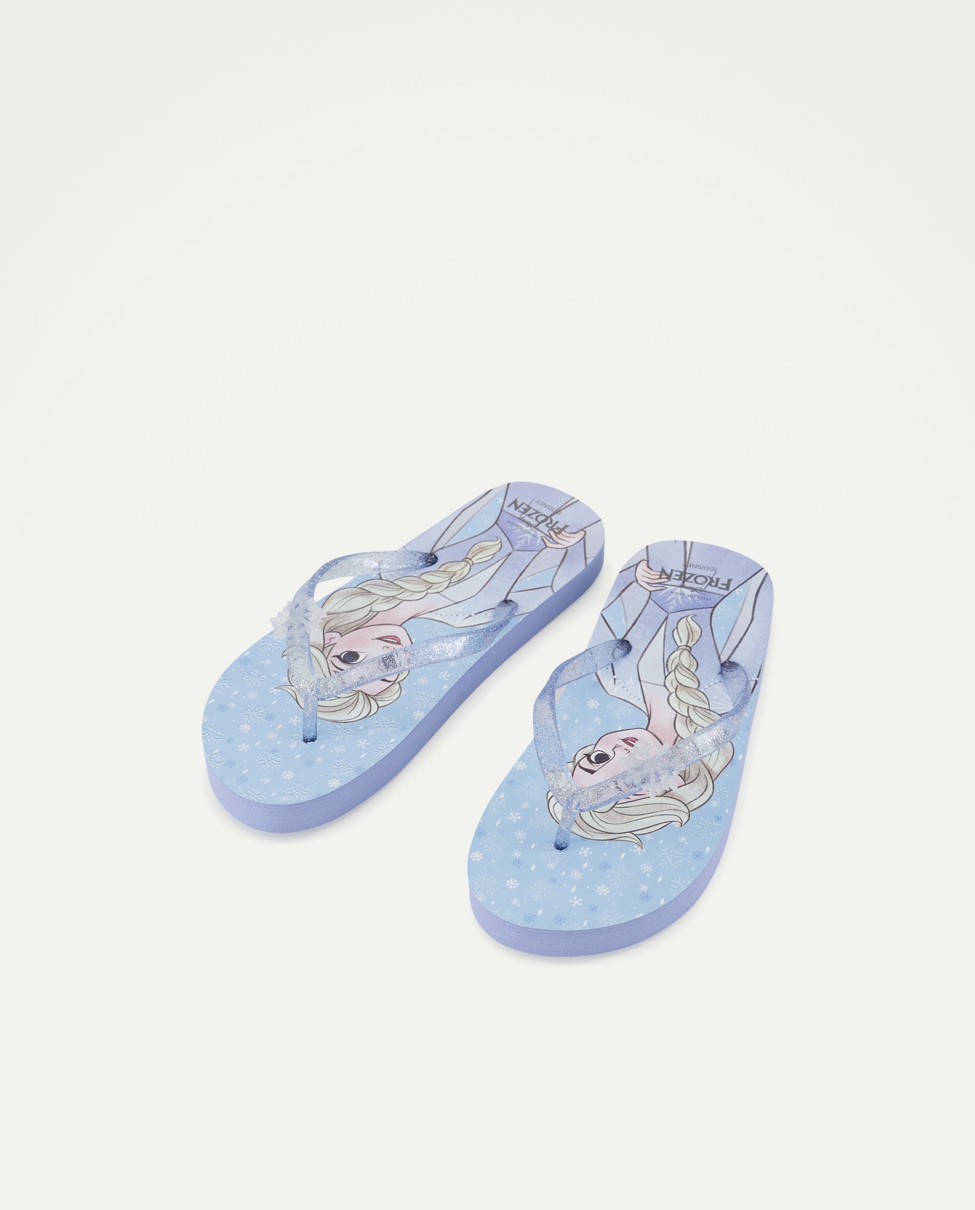 Chinelos Flip Flop Frozen Azul-2