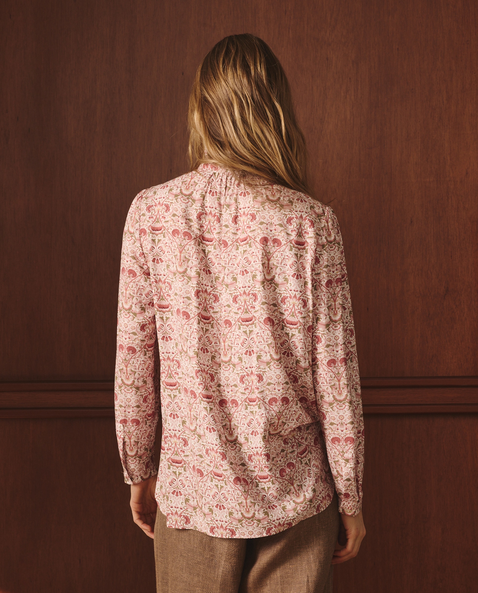 Blusa Liberty com Viscose Rosa-3