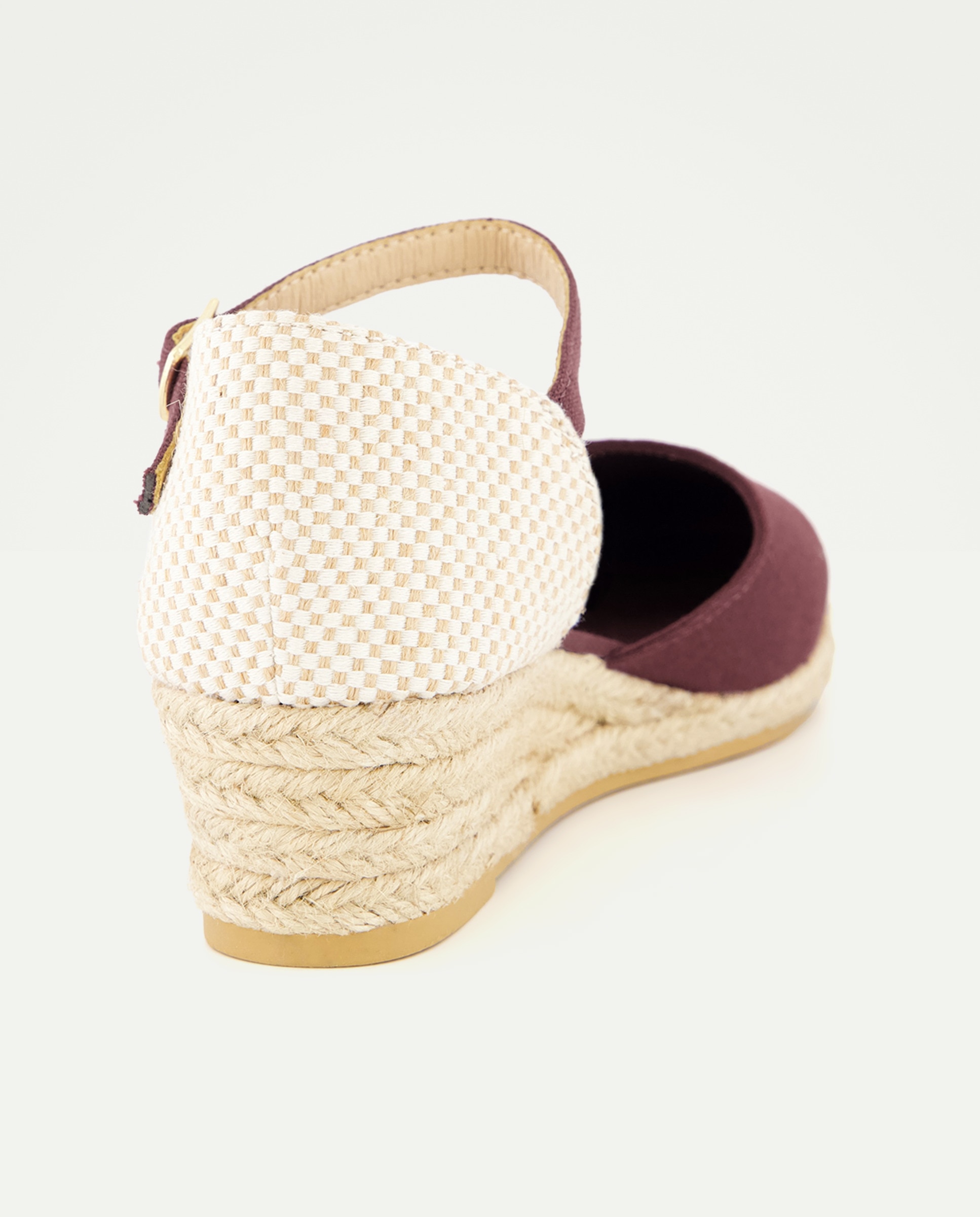 Alpargata con cuña y pulsera 520 Kaki-3