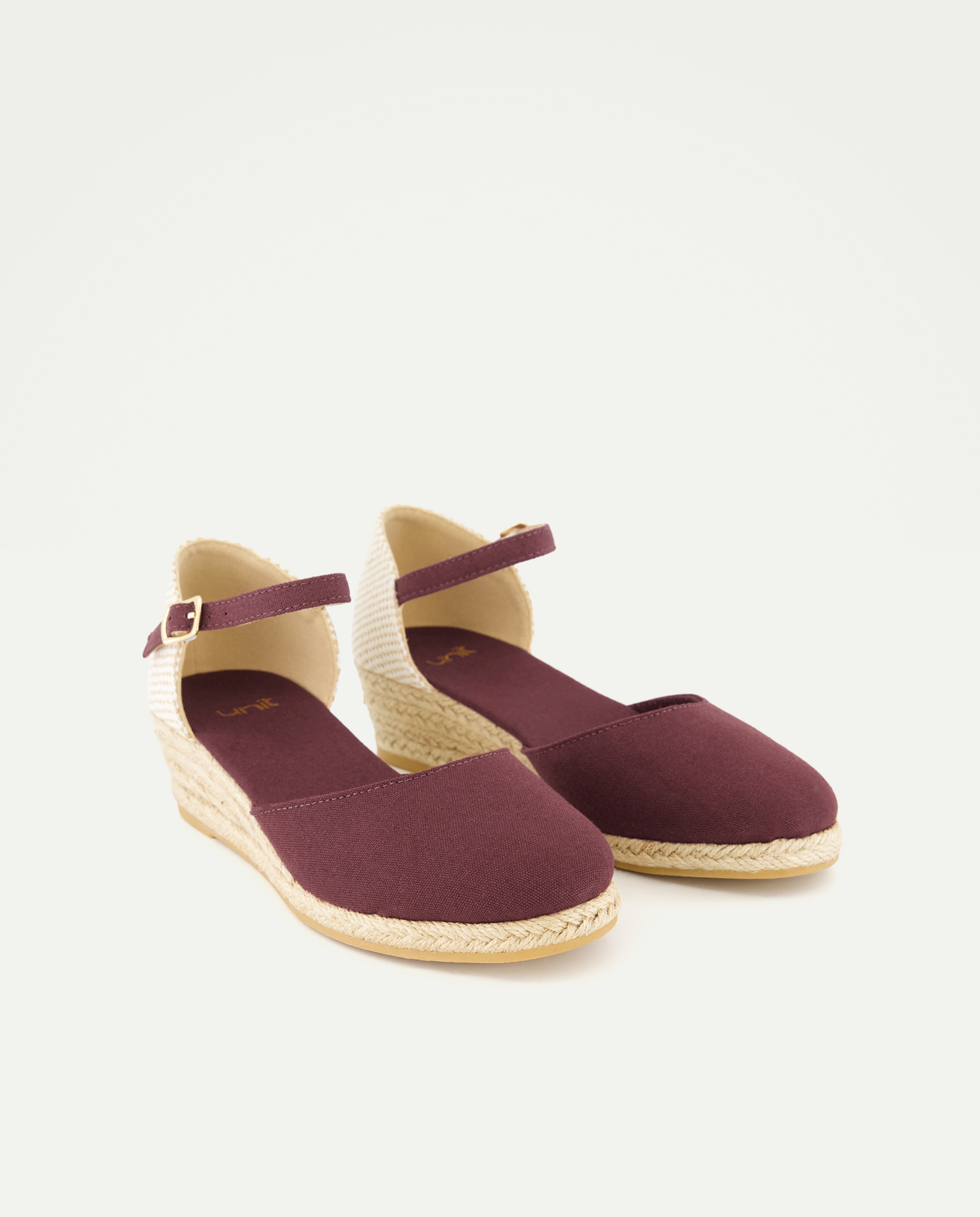 Alpargata con cuña y pulsera 520 Kaki-2