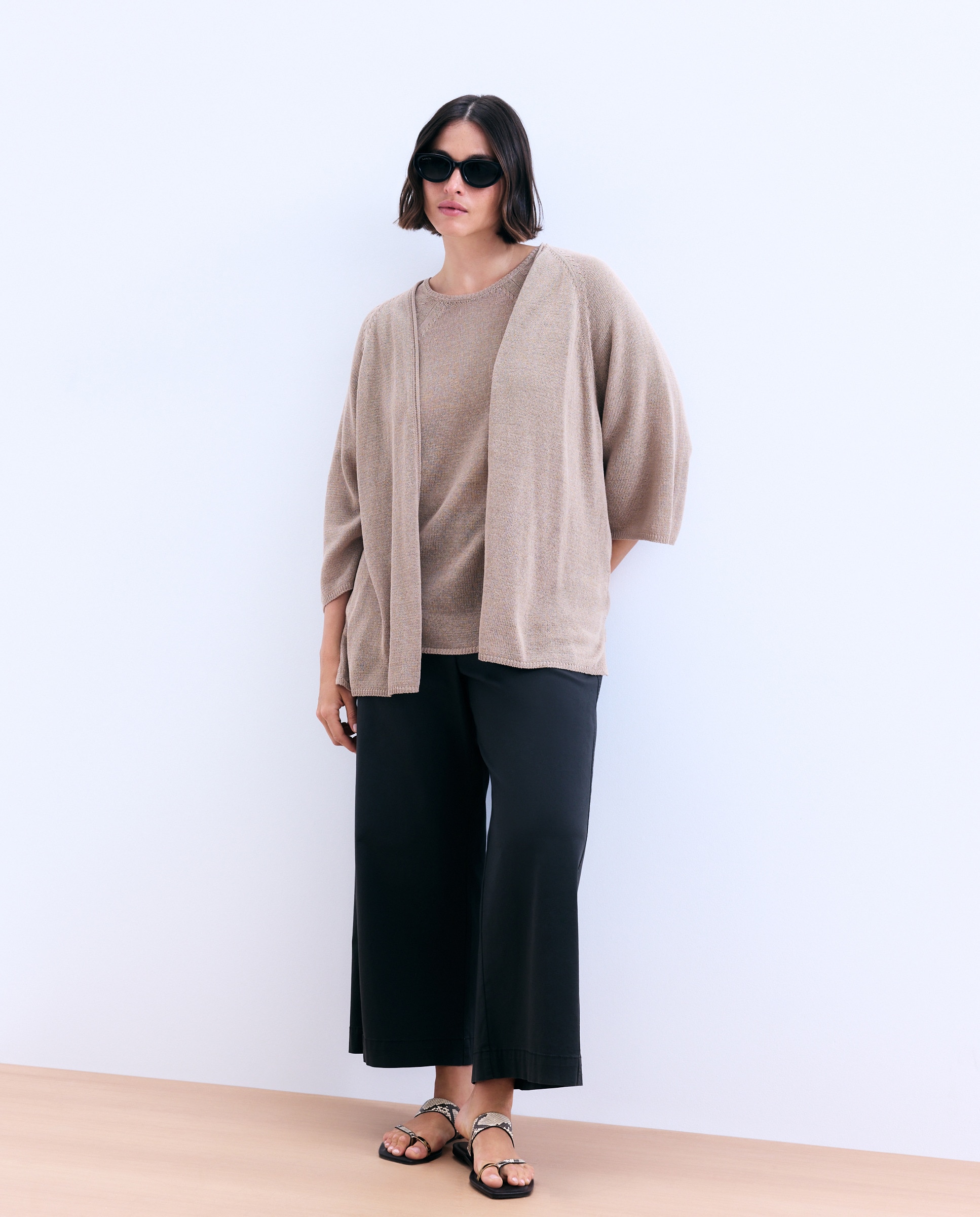 Casaco de algodão de mulher Torrado-2