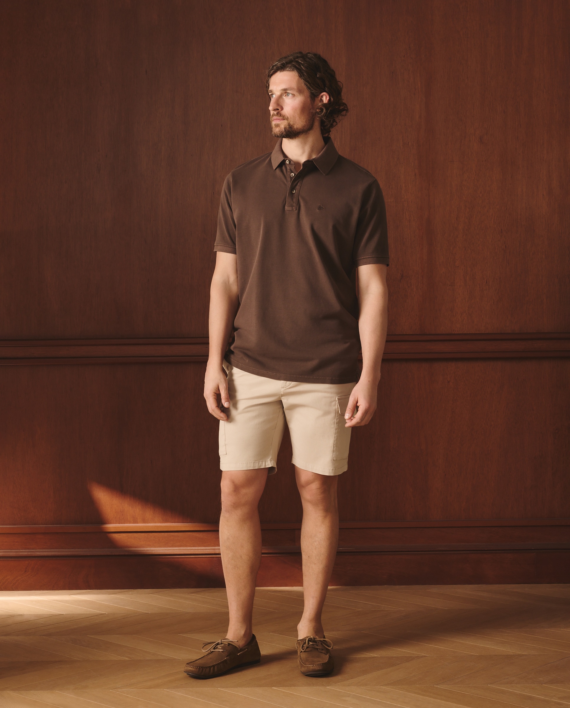 Imagem 0 de Polo Piqué Tingido com Manga Curta