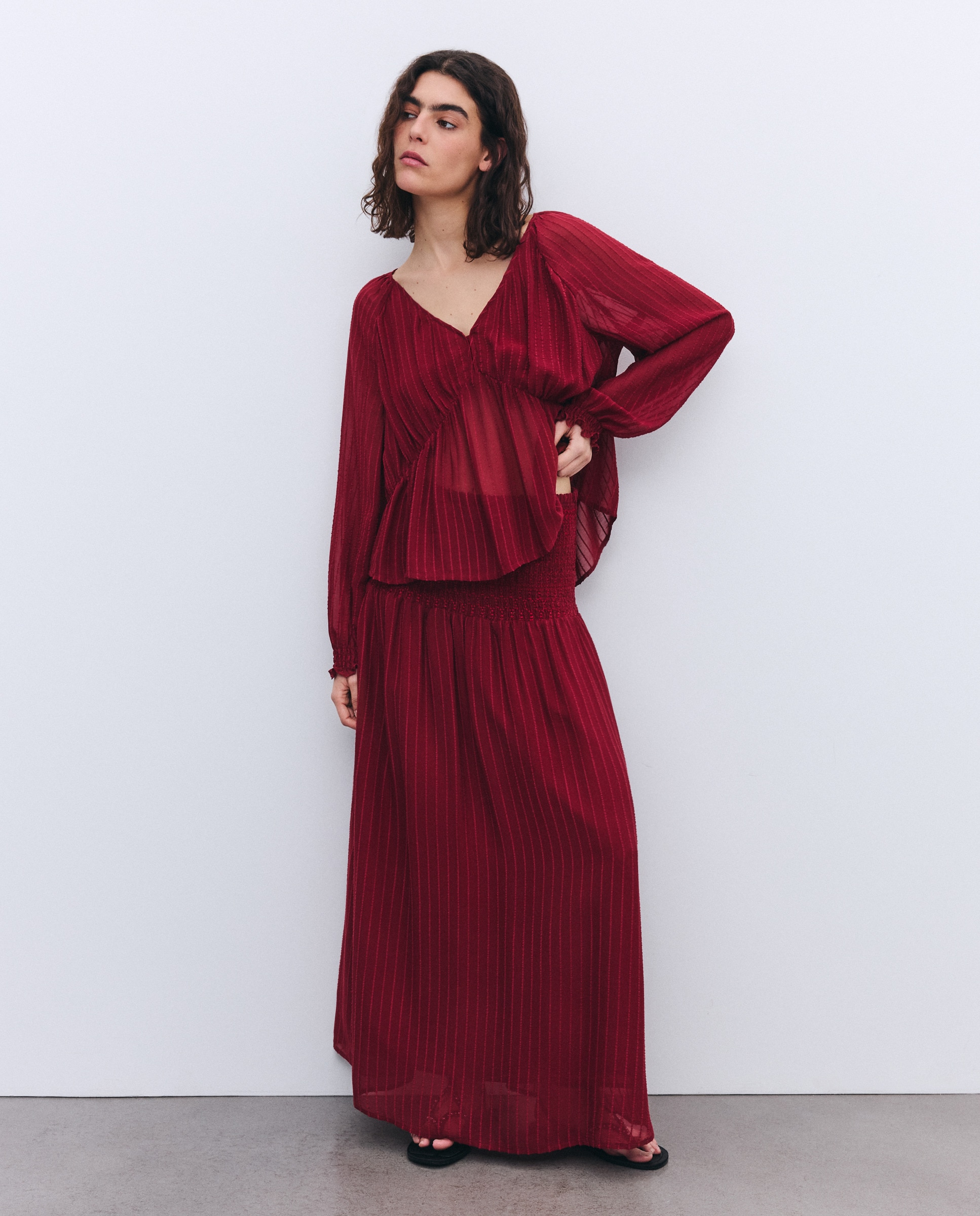 Imagem 0 de Saia com Elásticos na Parte Superior