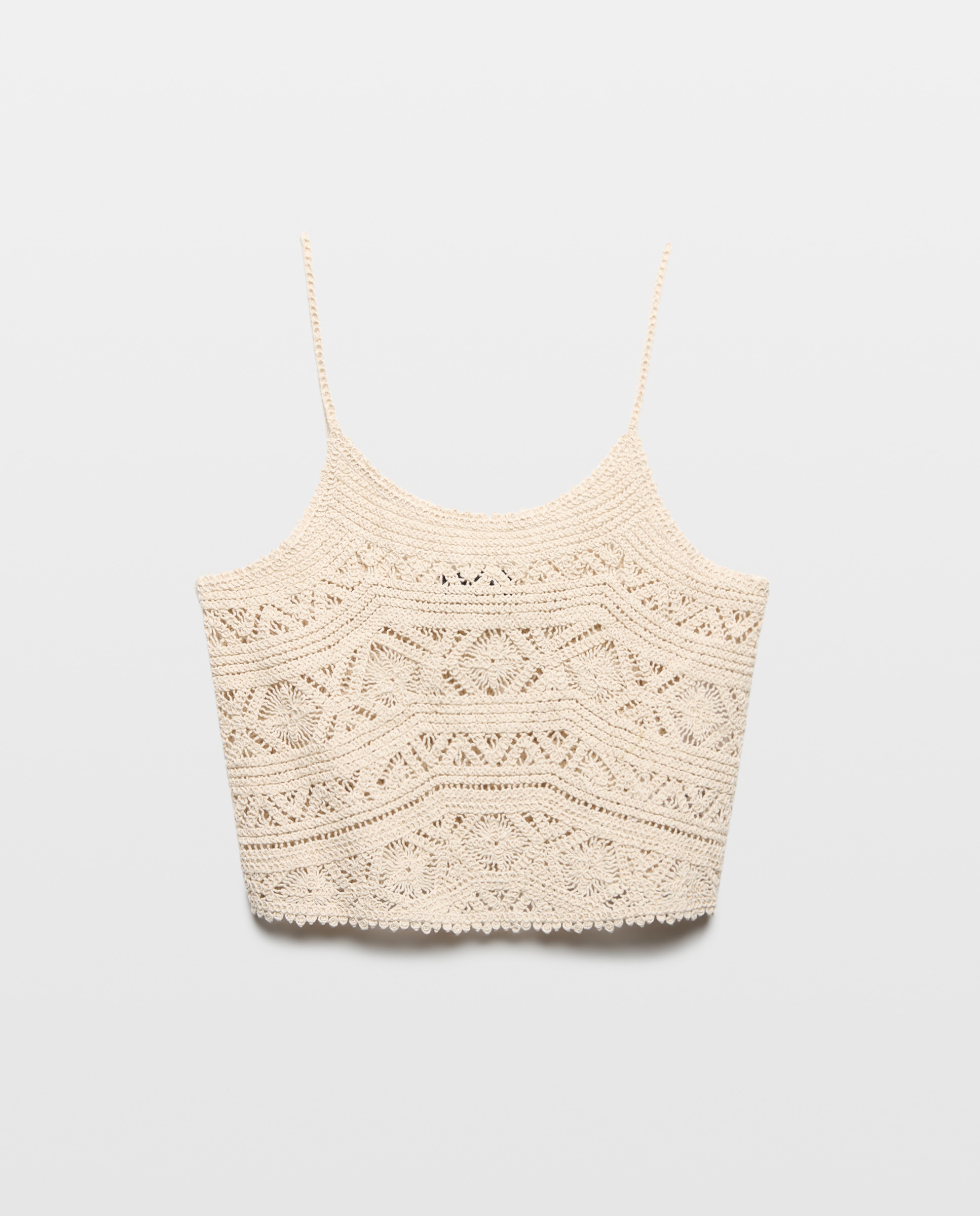 Top de Crochet com Alças 120 Cru-4