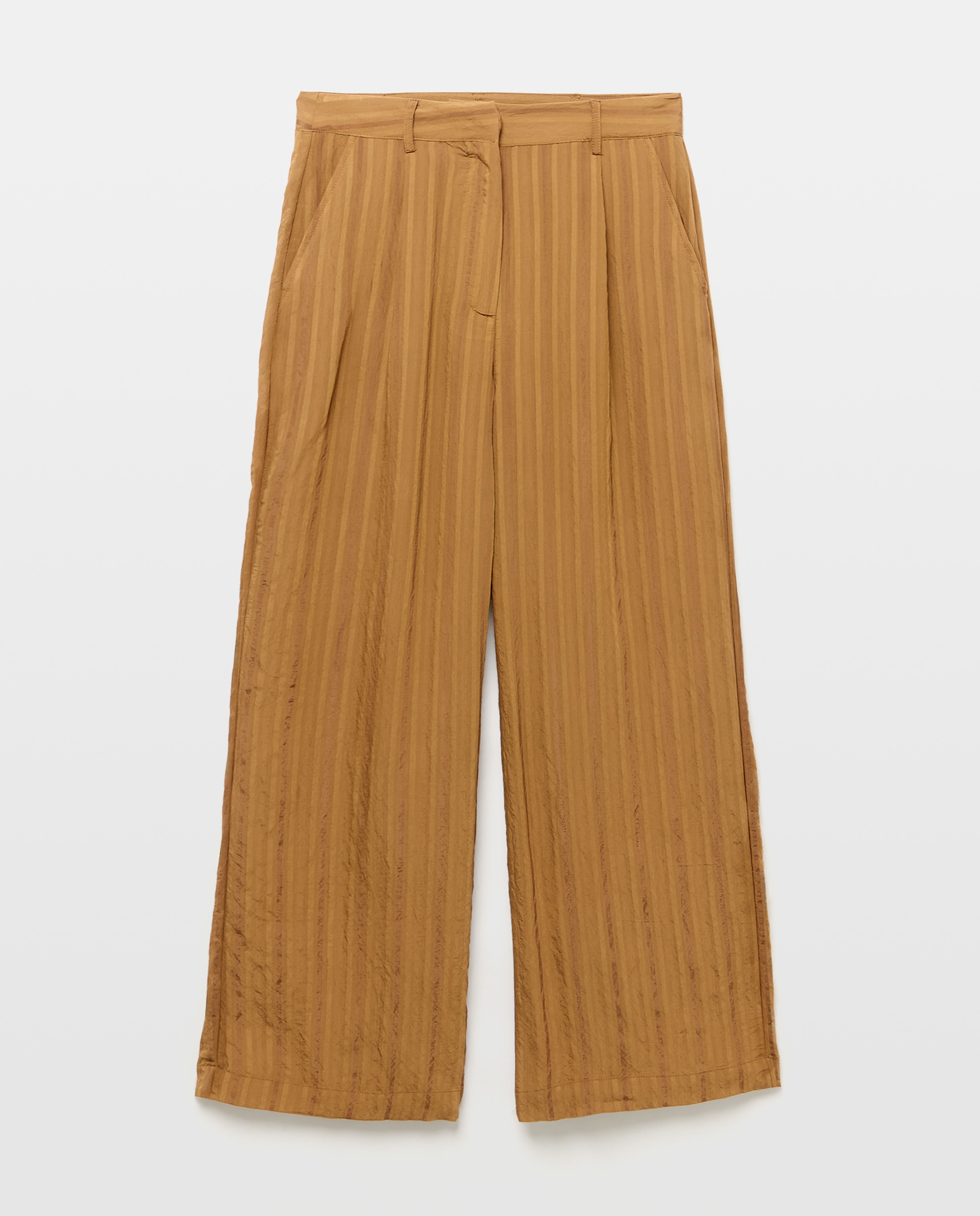 Calças largas 370 Ocre-4