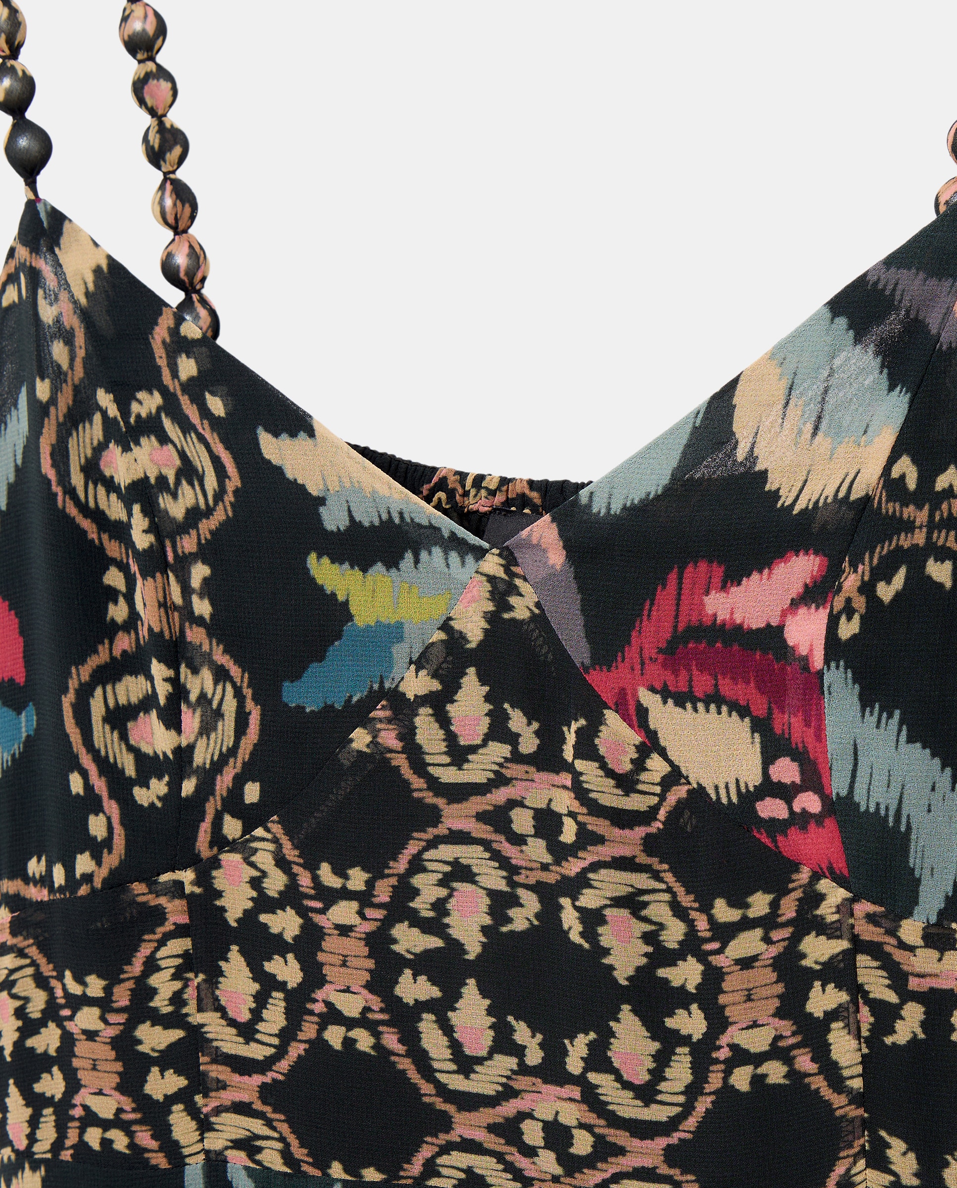 Vestido de Alças com Faixa Preto-6