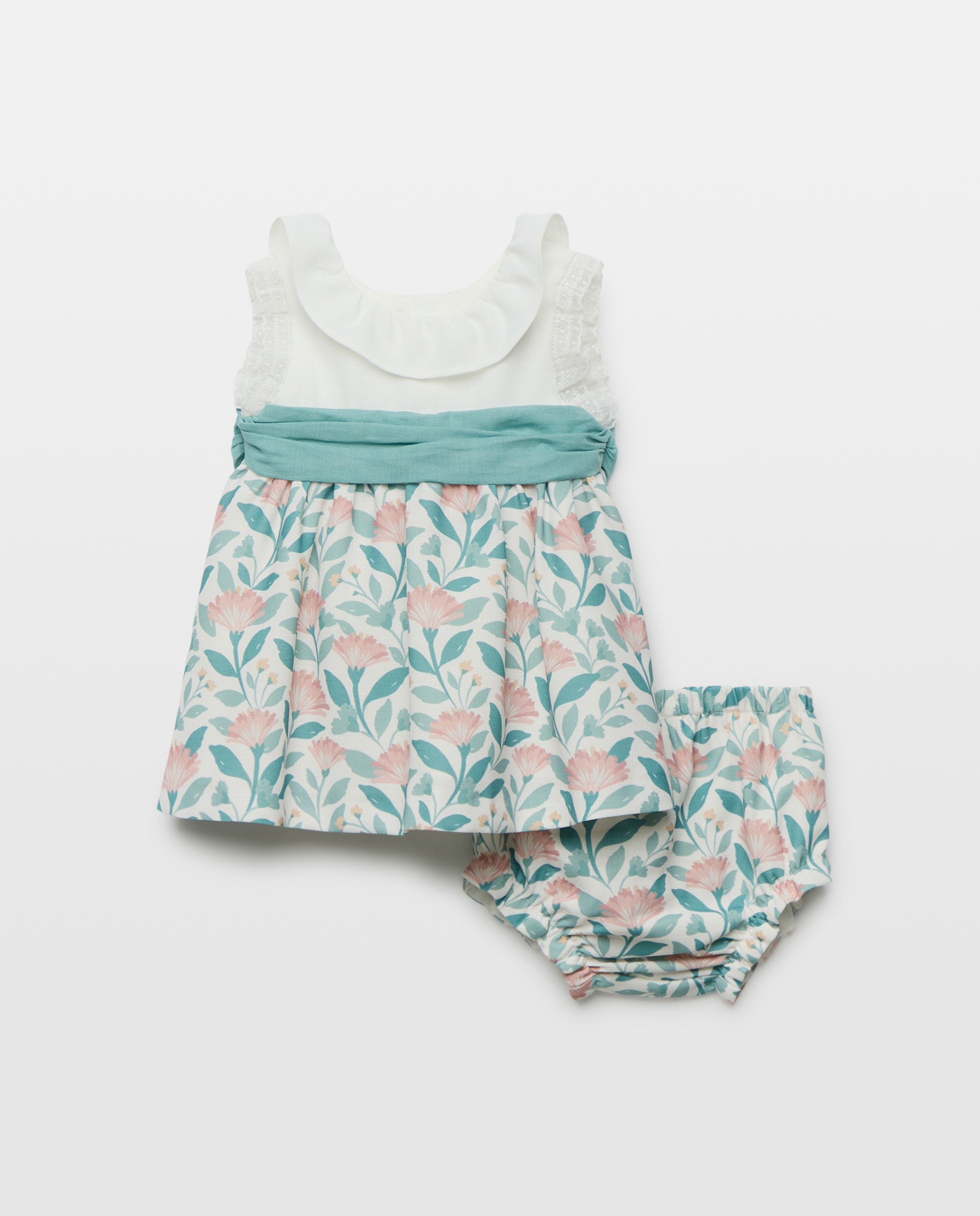 Imagem 0 de Vestido de Bebé com Gola