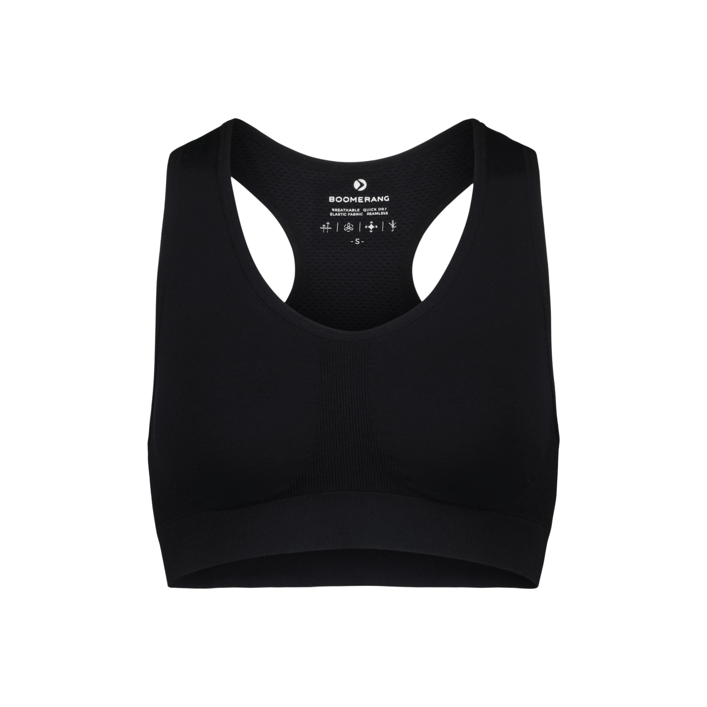 Soutien Desportivo de Training de Mulher Preto-4