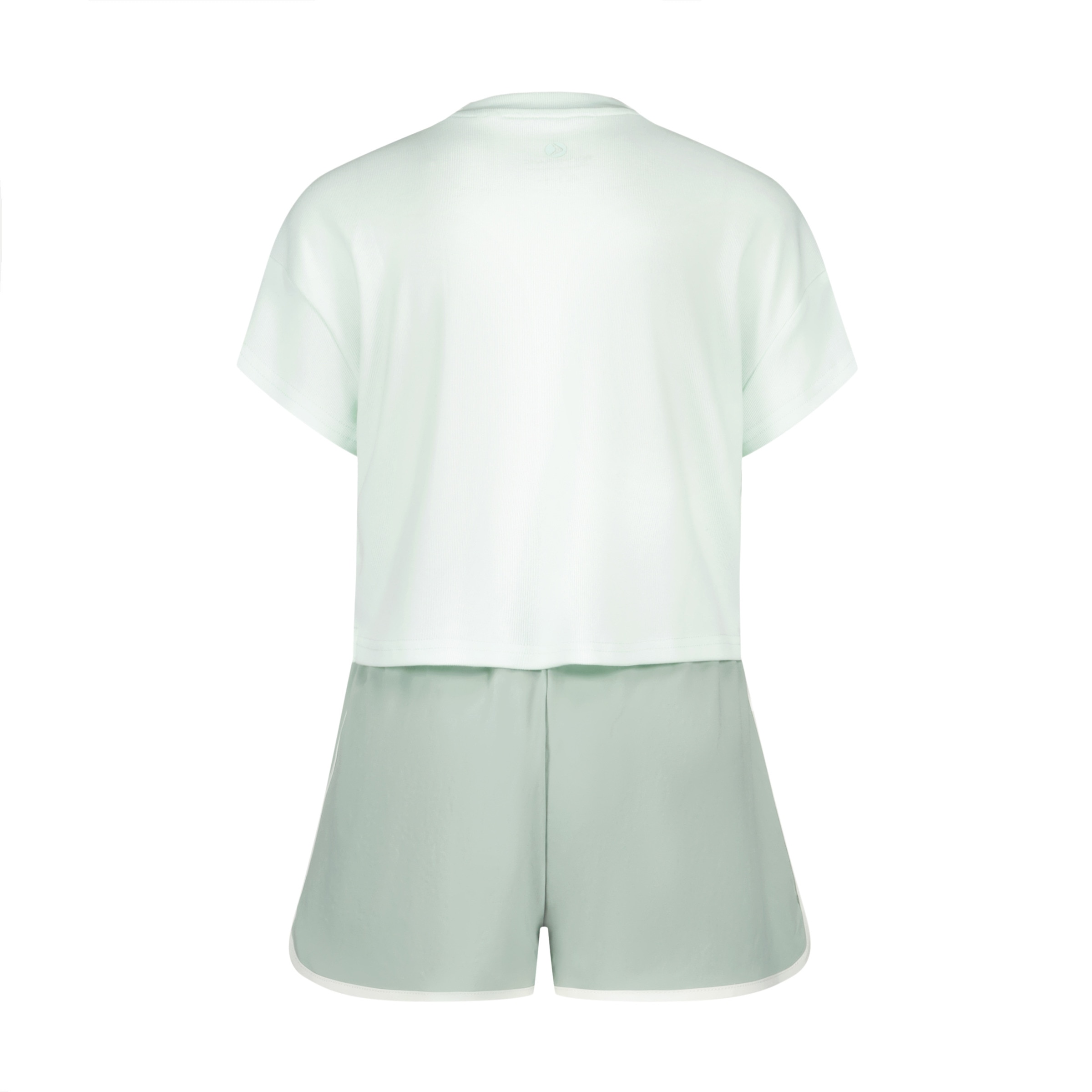 Conjunto de T-shirt+Calções Sportcasual de Menina Verde-Sala-de-Operações-5