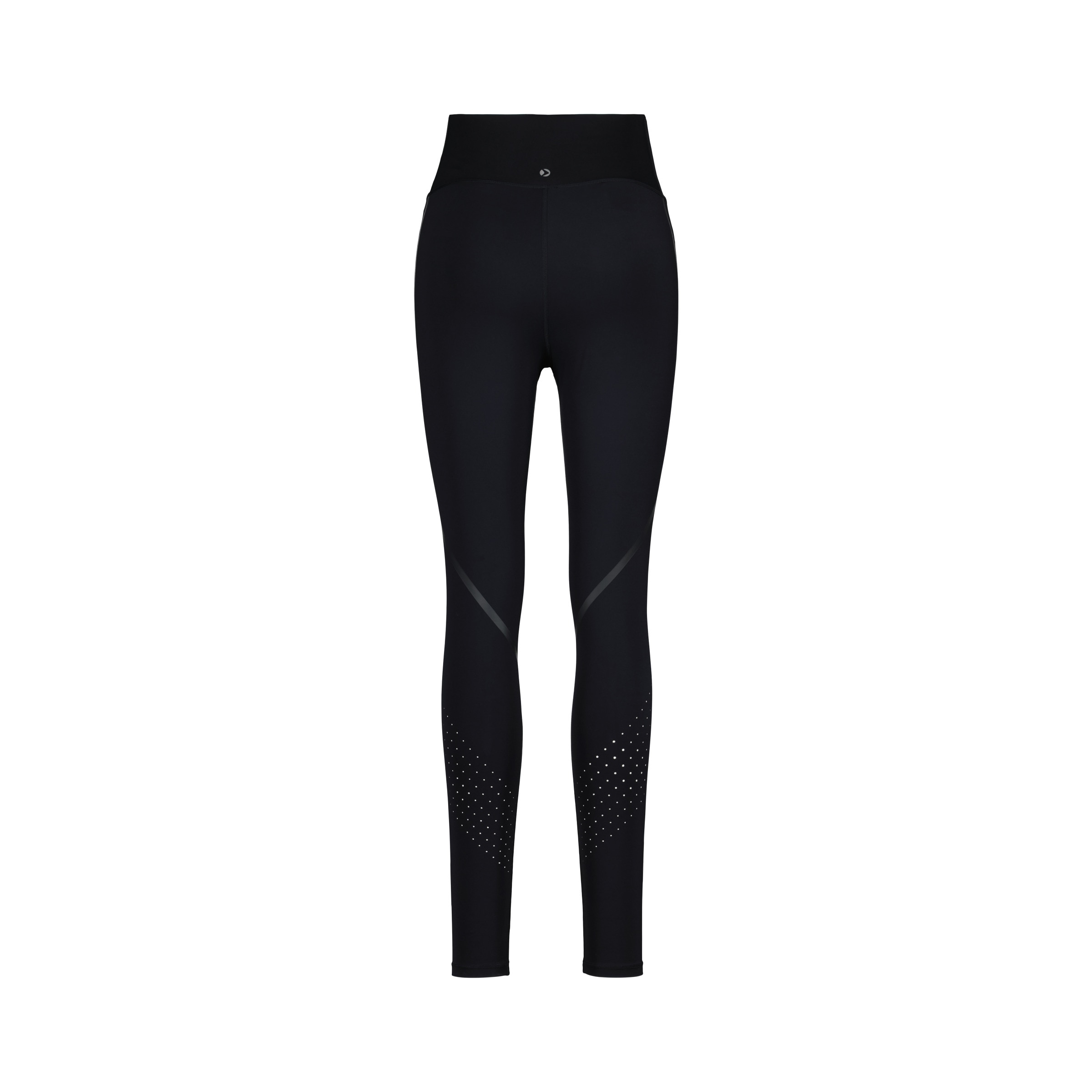 Leggings de Cintura Subida de Training de Mulher Preto-5