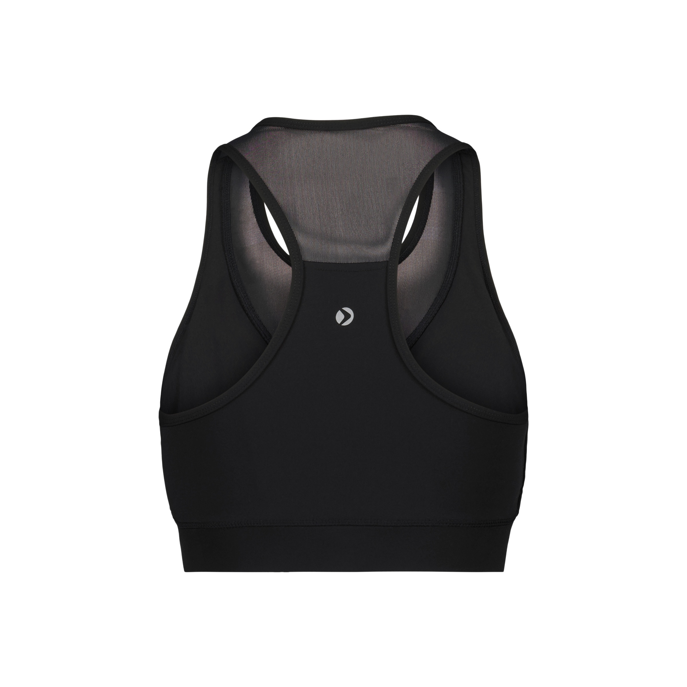 Top de Training de Mulher com Mesh Preto-5