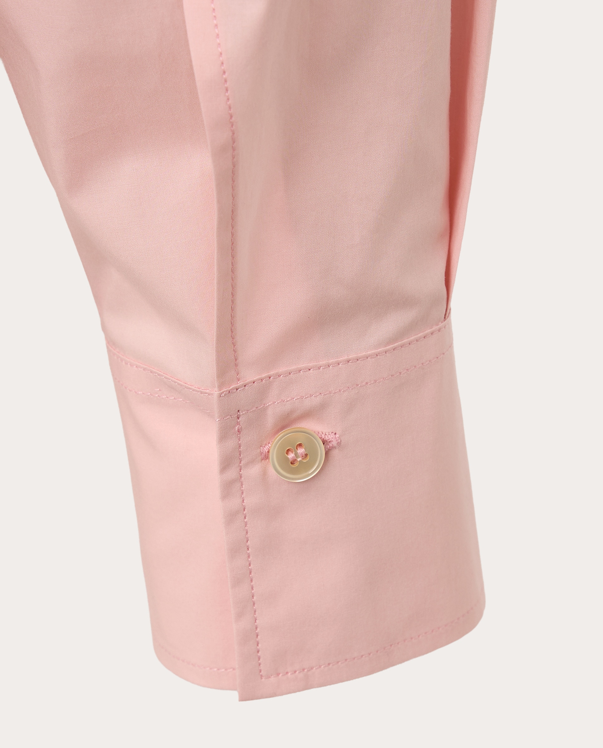 Camisa de algodão Rosa-4