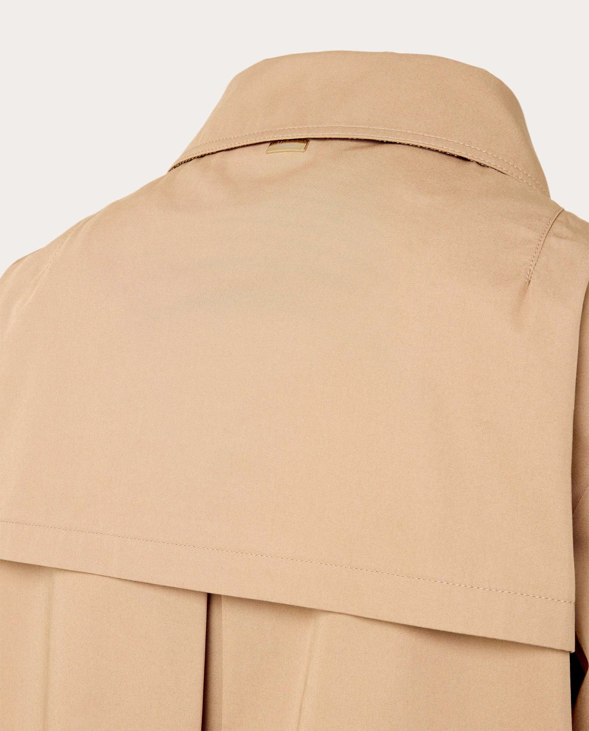 Gabardine de algodão Camel-5