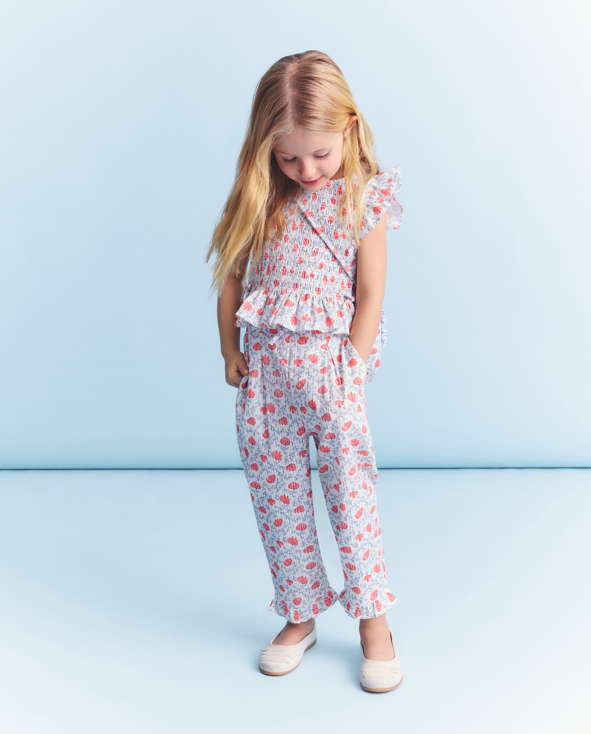 Imagem 0 de Calças com Estampado Floral