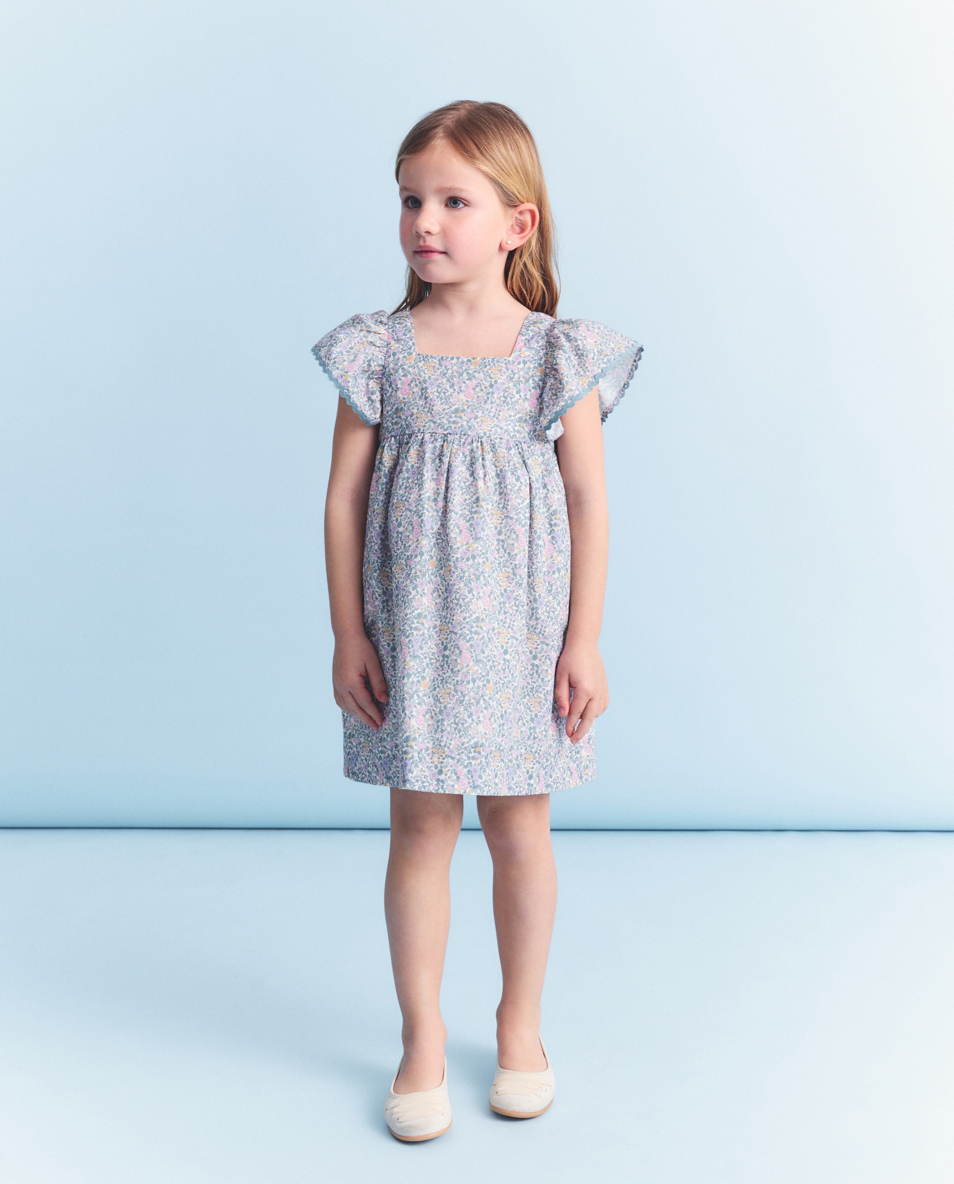 Vestido com Costas Cruzadas Verde-4