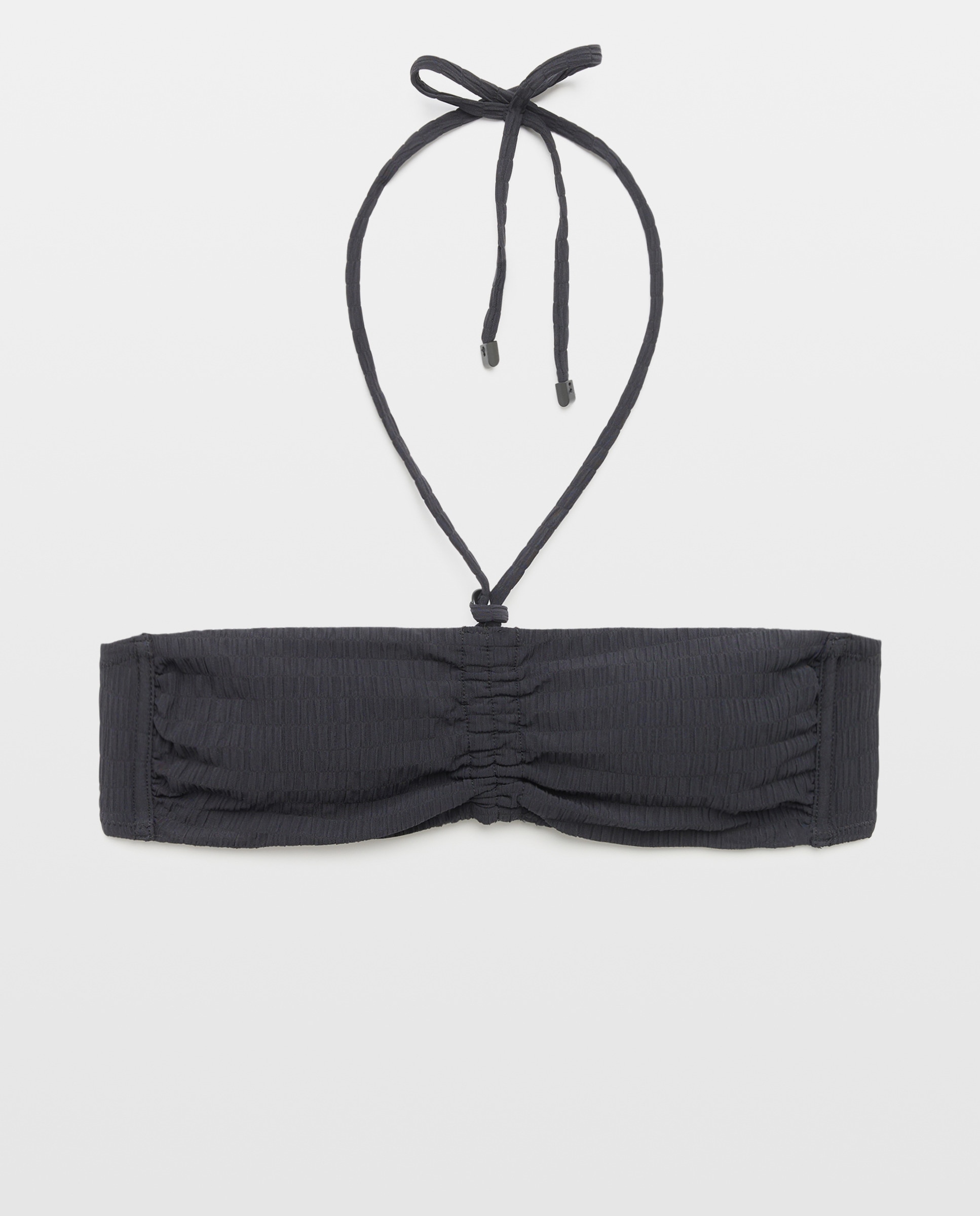 Biquíni Bandeau com Copa B Preto-4