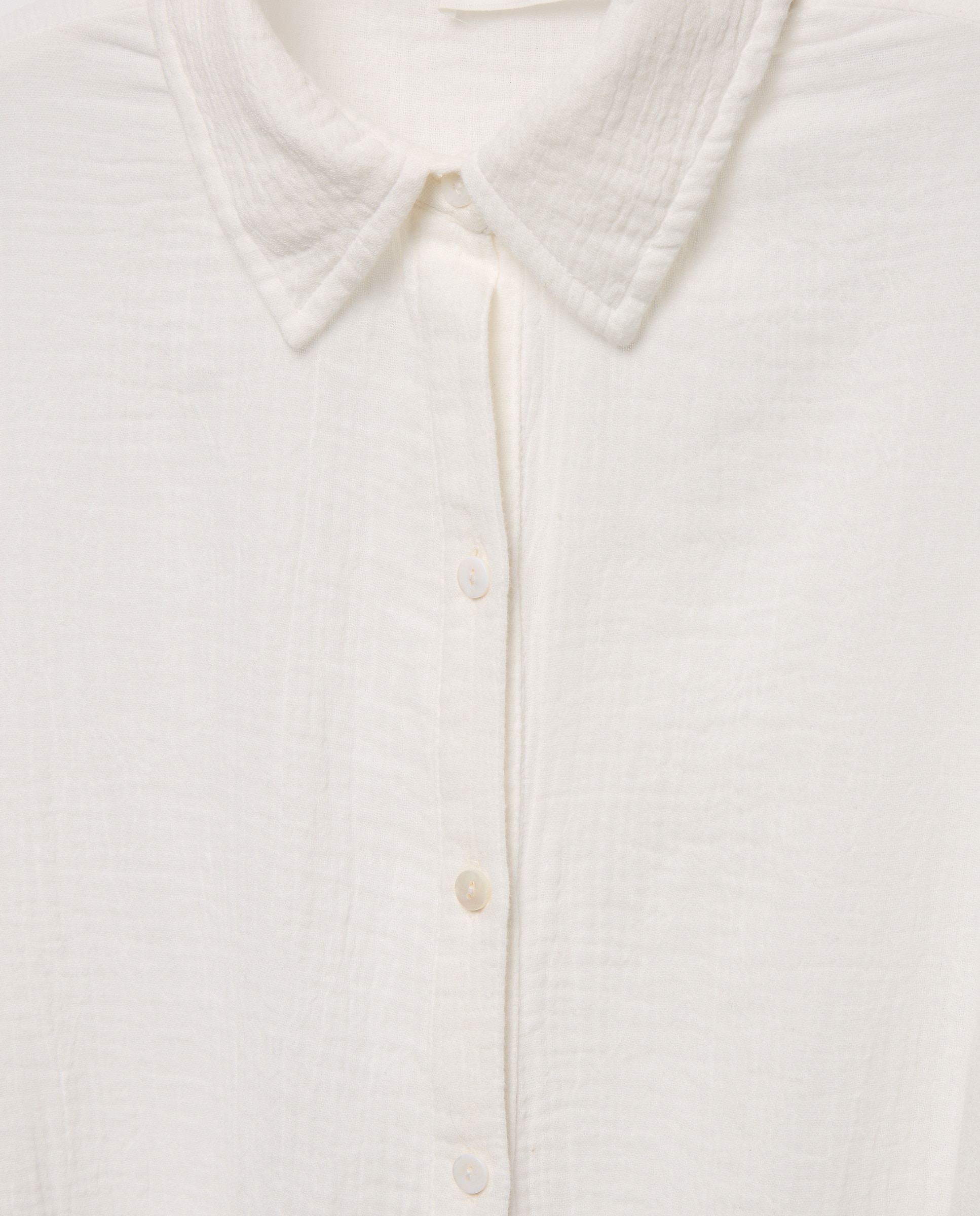 Camisa com Detalhe à Frente 120 Cru-5
