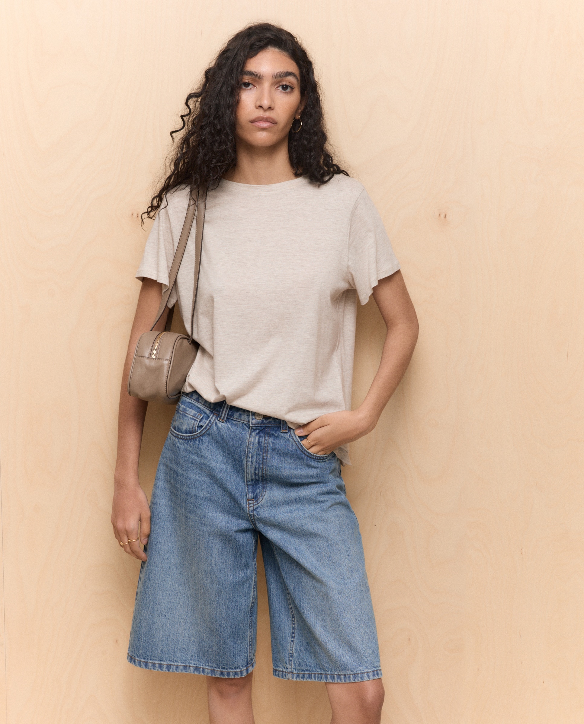 Imagem 0 de T-shirt Lisa de Manga Curta