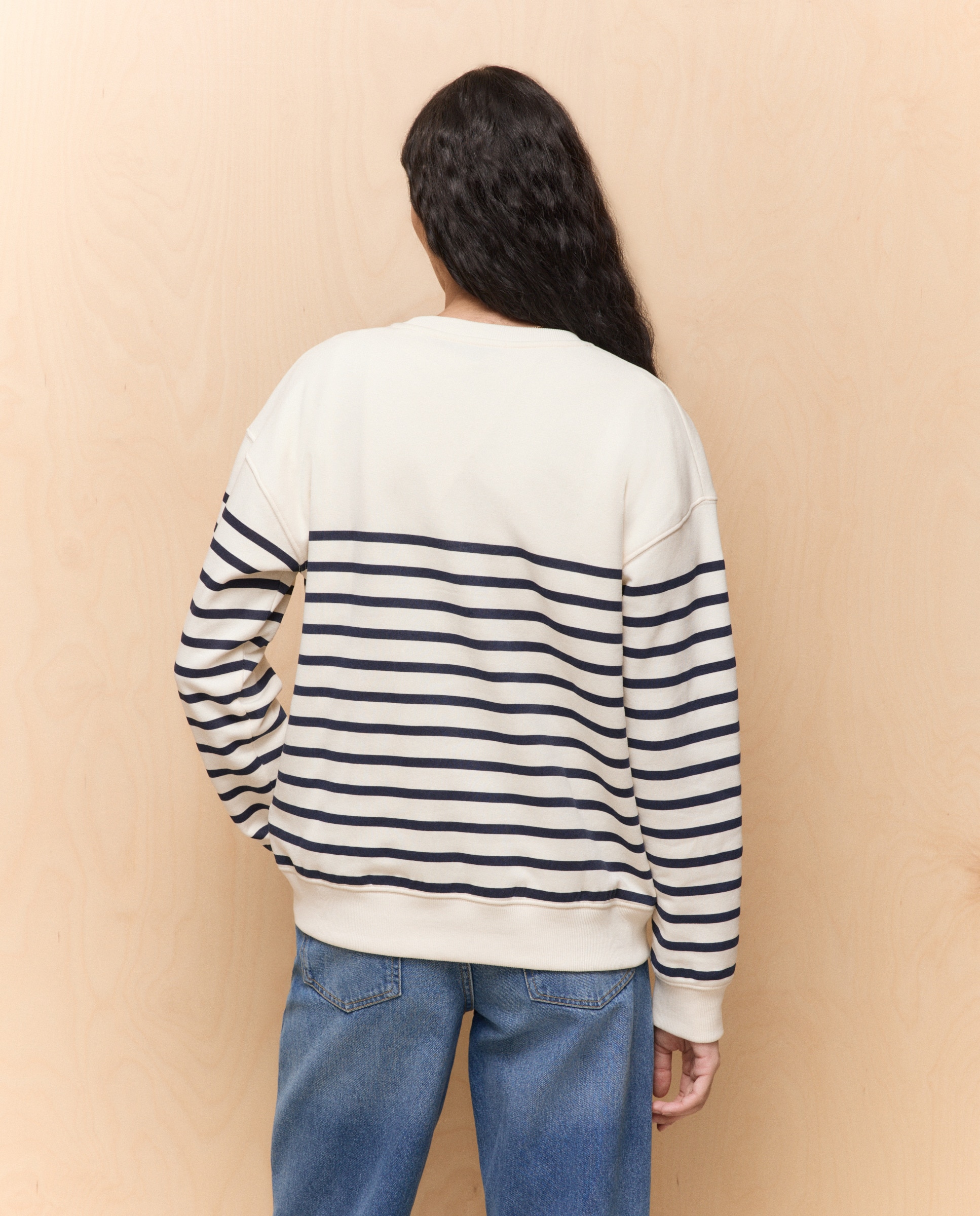 Sweatshirt Lisa de Algodão Branco-2