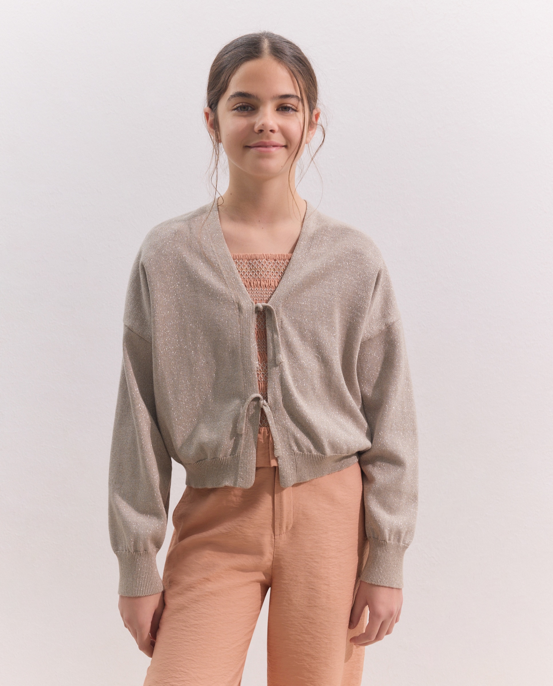 Imagem 0 de Casaco de Tricot com Laços