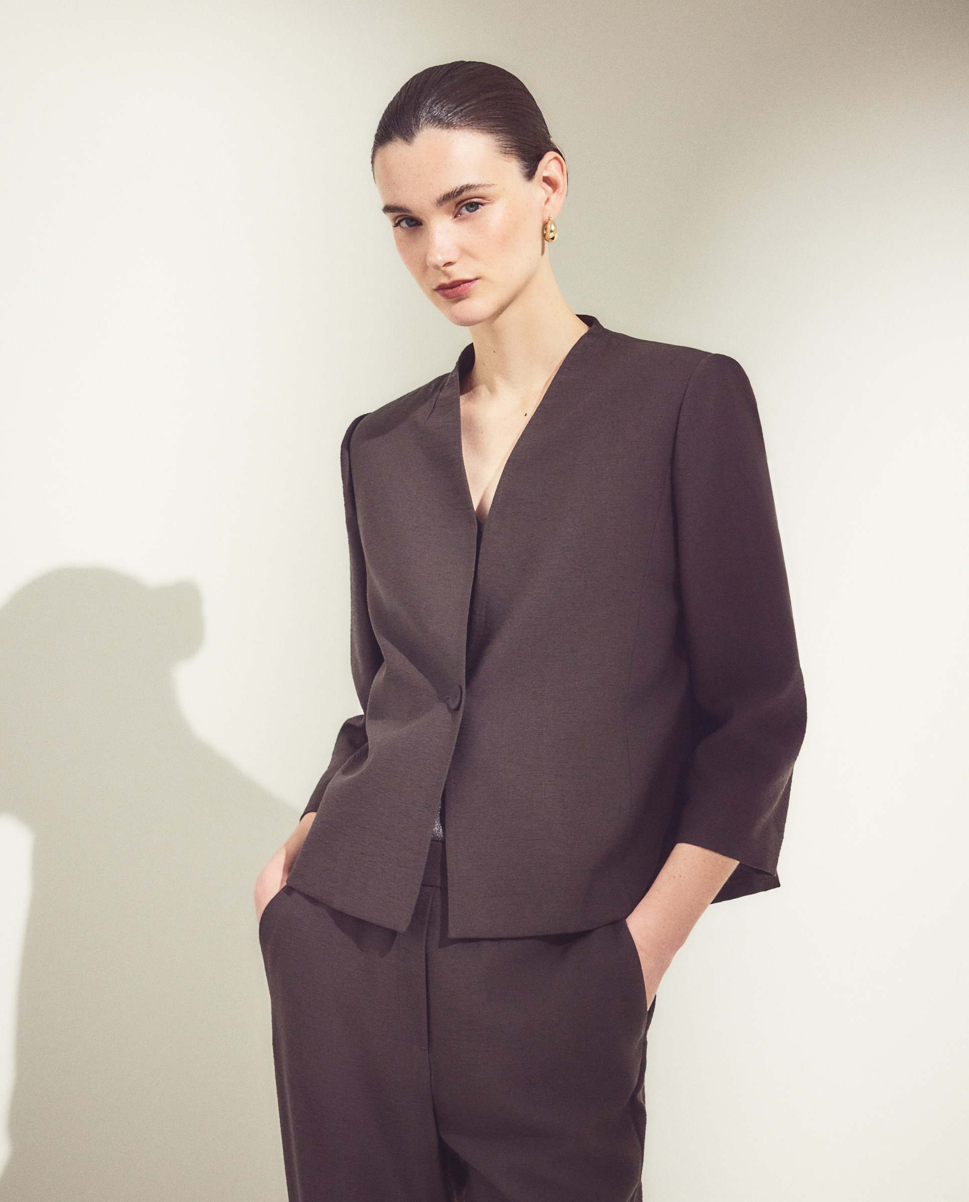 Imagem 0 de Blazer Liso com Lavagem