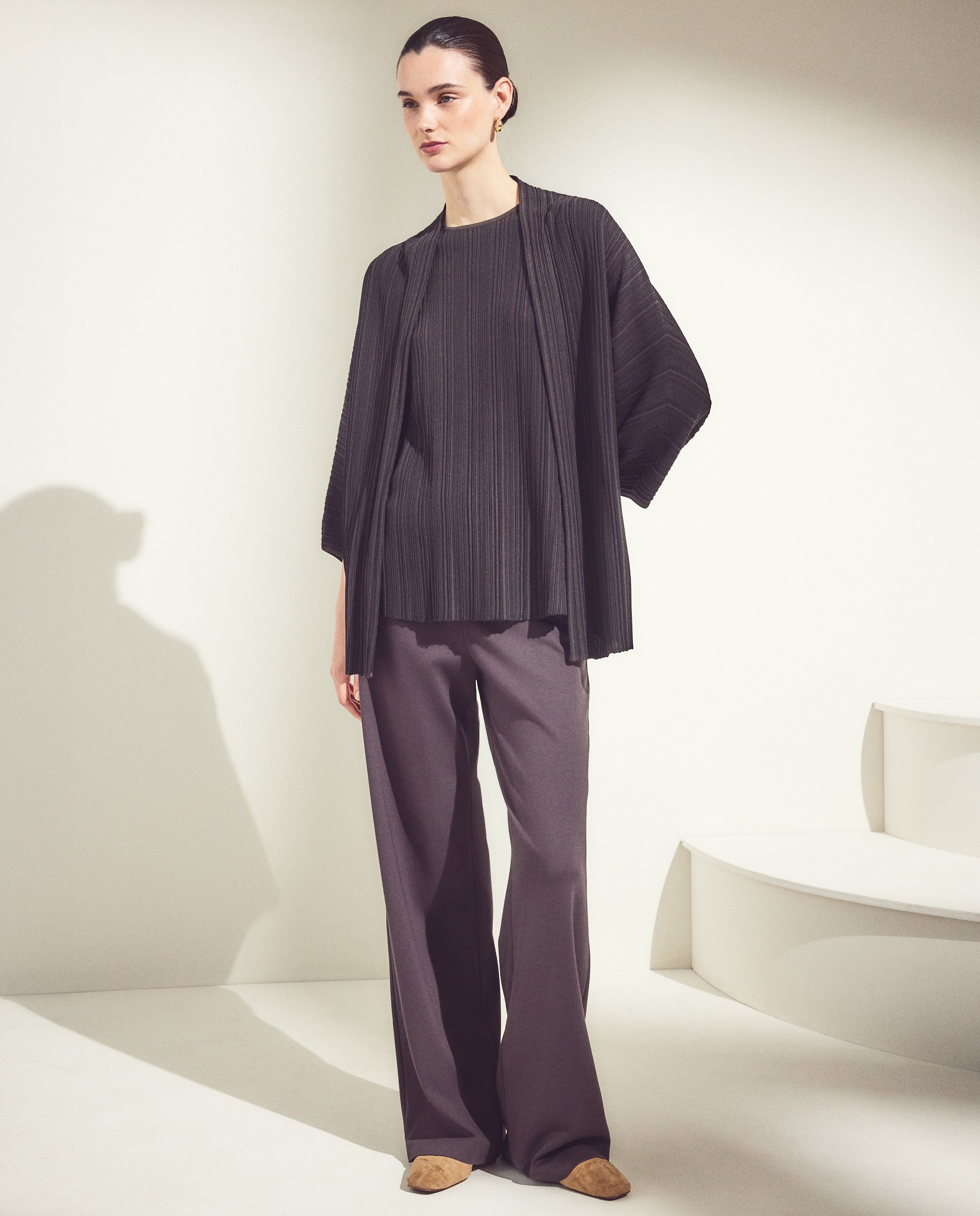 Casaco Links Bicolor Castanho-3