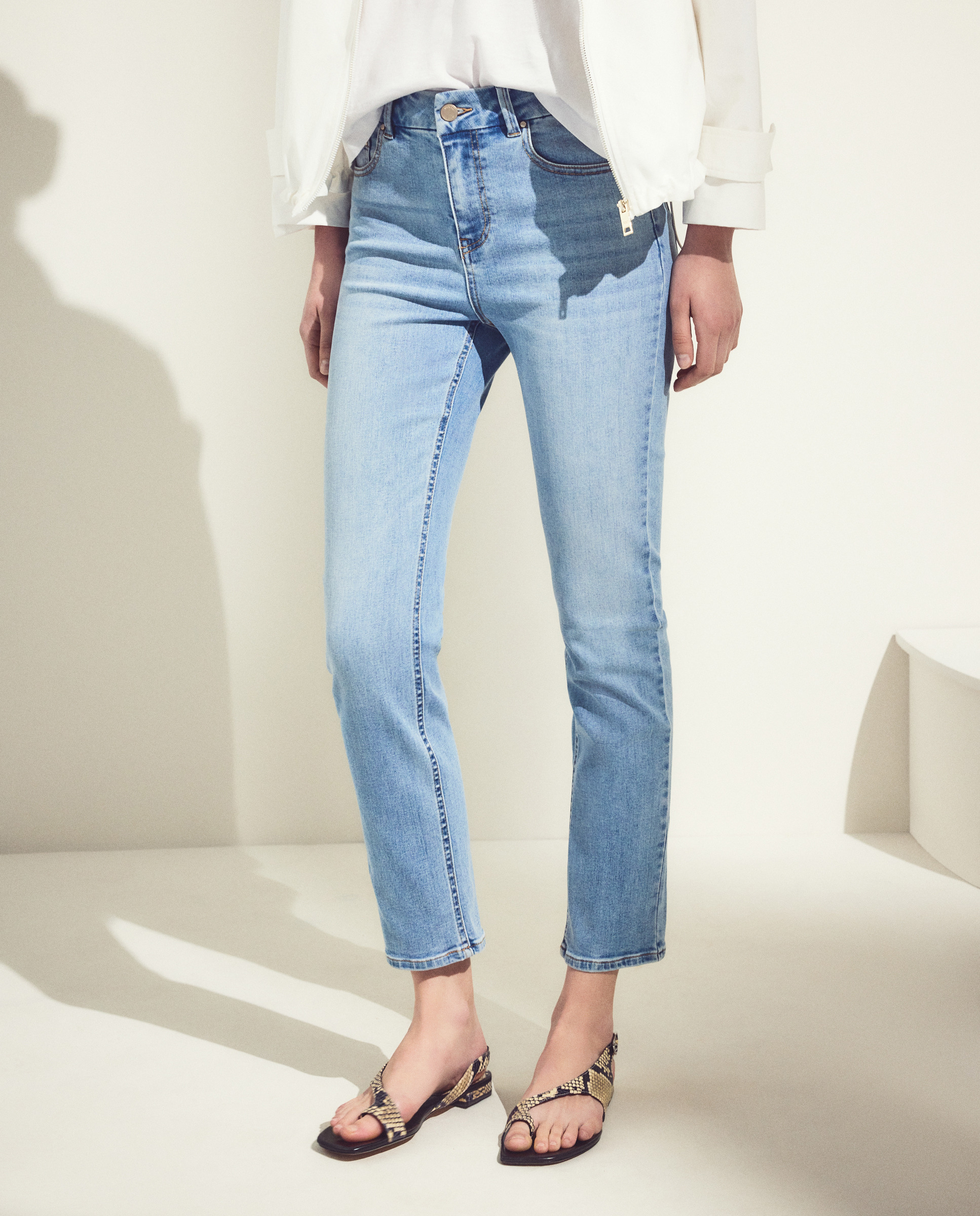 Jeans com Efeito Push-up Cerúleo-2