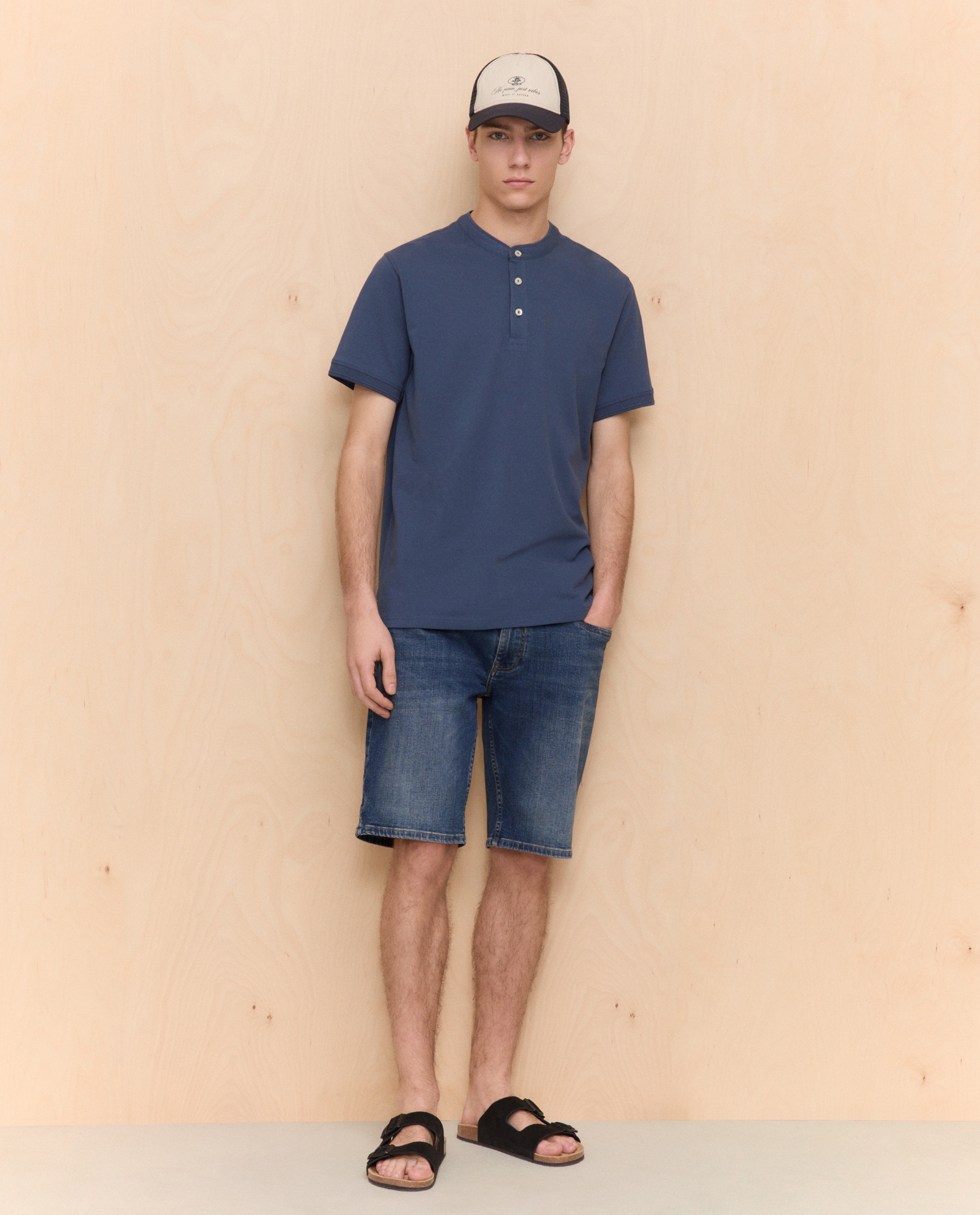 Imagem 0 de Polo com Gola à Padre e Manga Curta