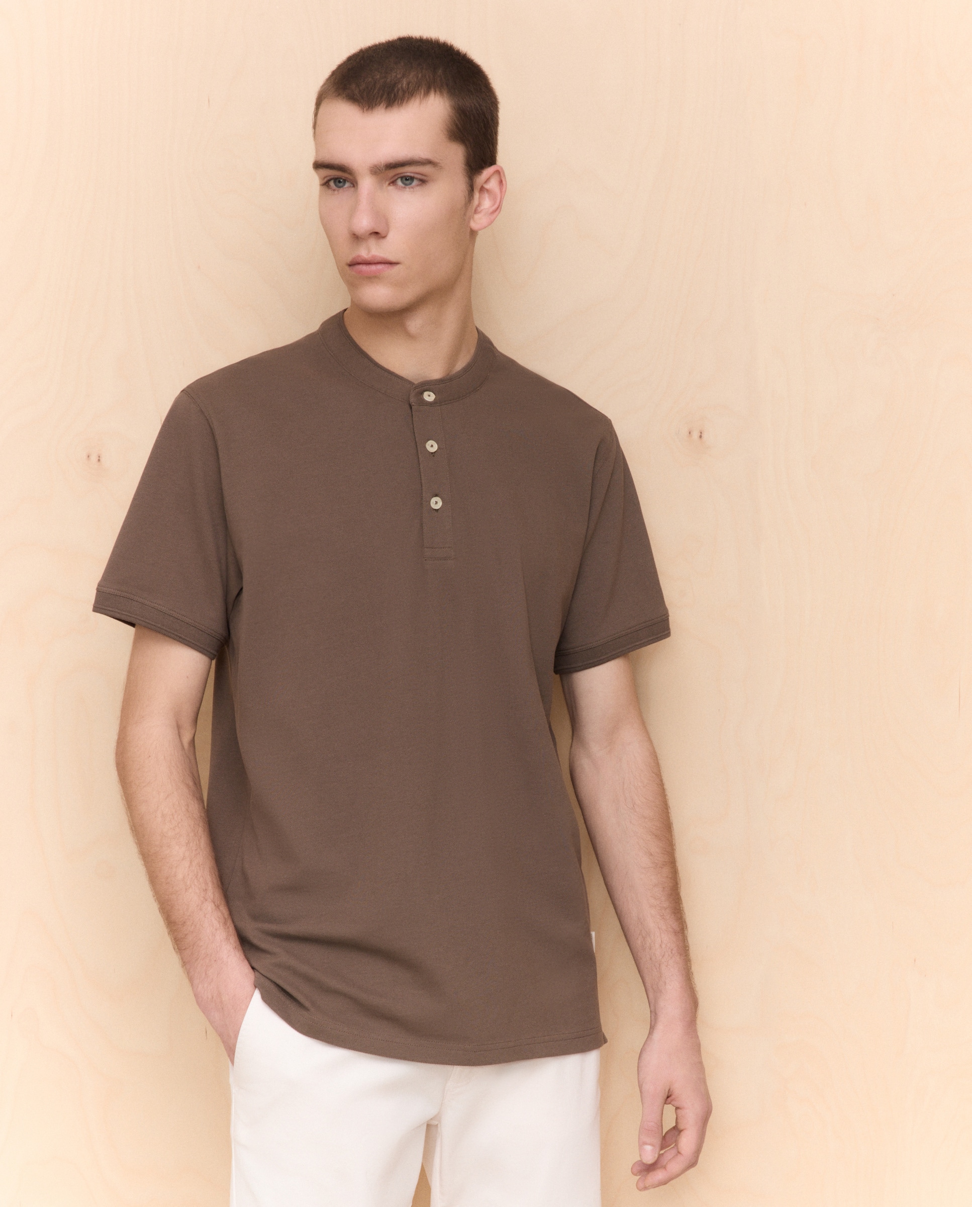 Imagem 0 de Polo com Gola à Padre e Manga Curta