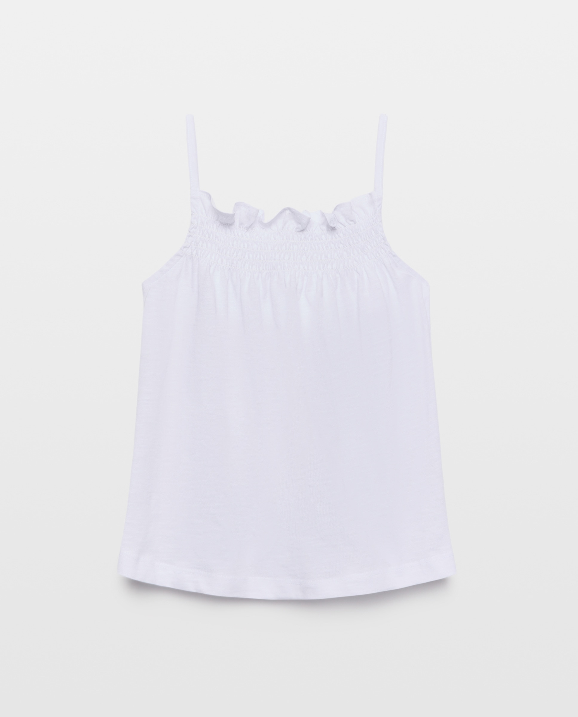 T-shirt de Alças Cotton Juice Branco-4